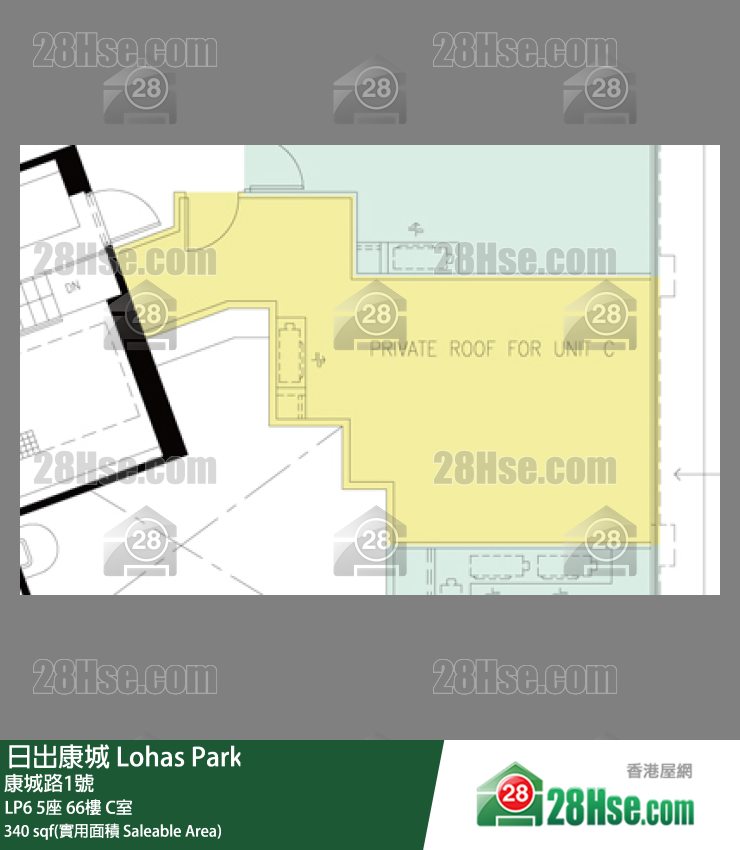 LP6 LP6 5座 66楼 C室 平面图