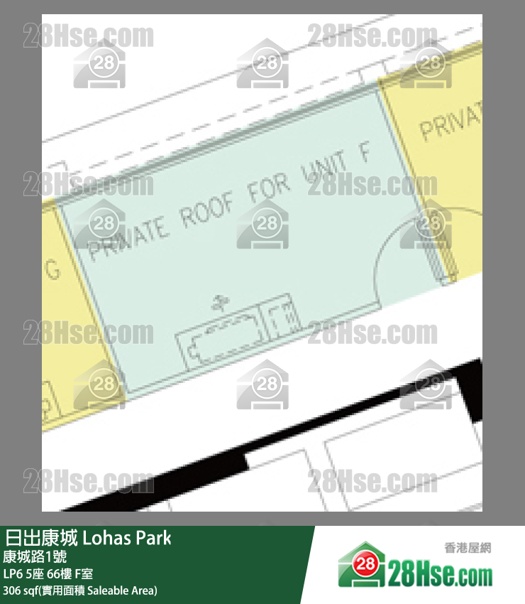 LP6 LP6 5座 66楼 F室 平面图