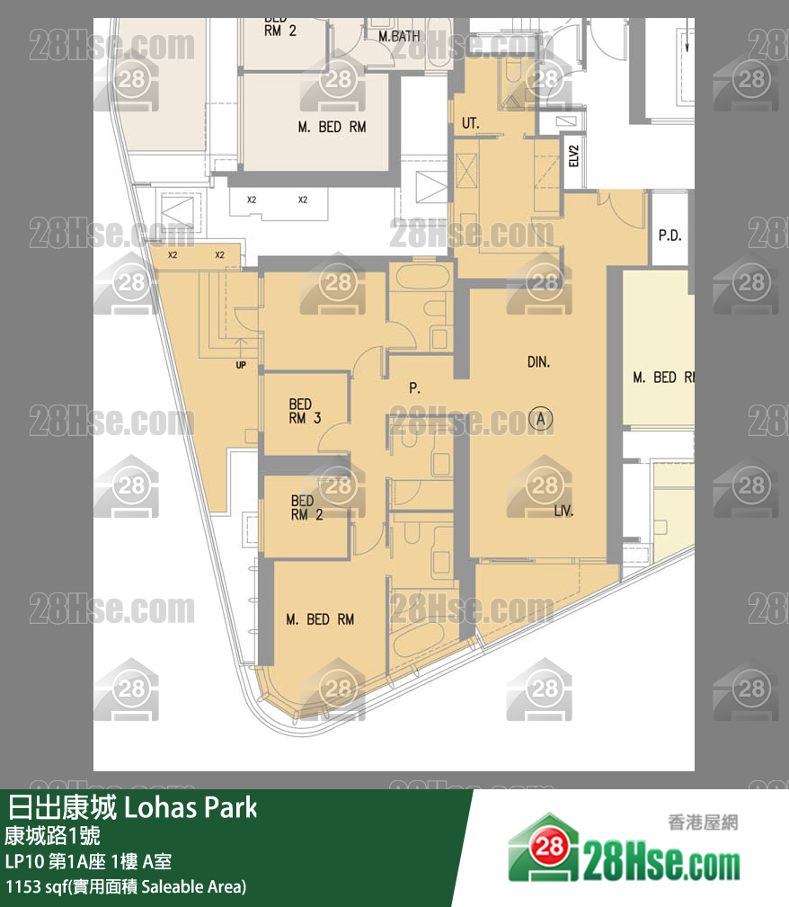 LP10, Flat A, 1/F, (t1-a) Of Tower 1 Lp10, Lp10 FloorPlan