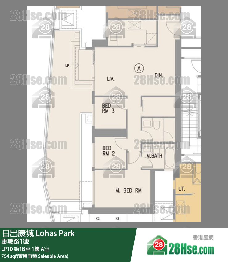 LP10 第1B座 1楼 A室 平面图