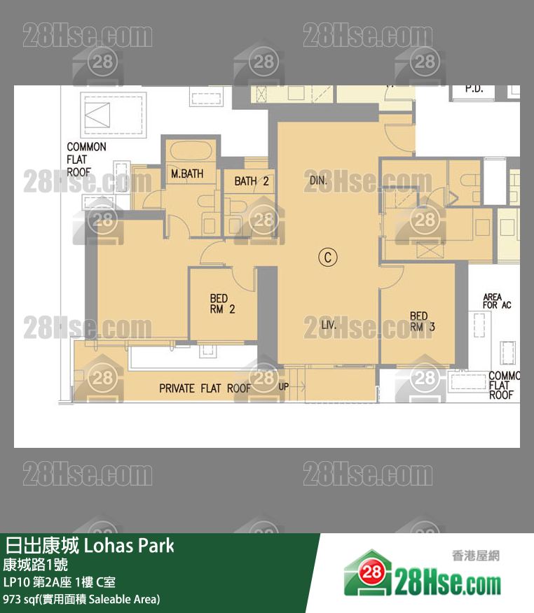 LP10 LP10 第2A座 1楼 C室 平面图
