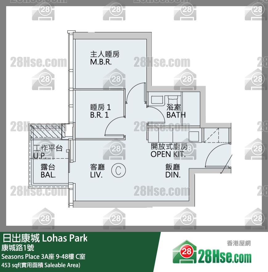Seasons Place Seasons Place 3A座 42楼 C室 平面图