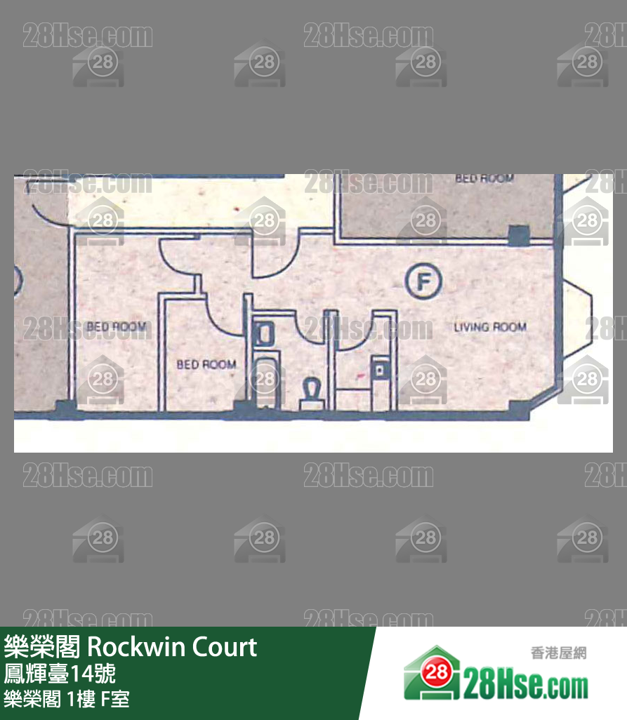 樂榮閣 樂榮閣 1樓 F室 平面圖