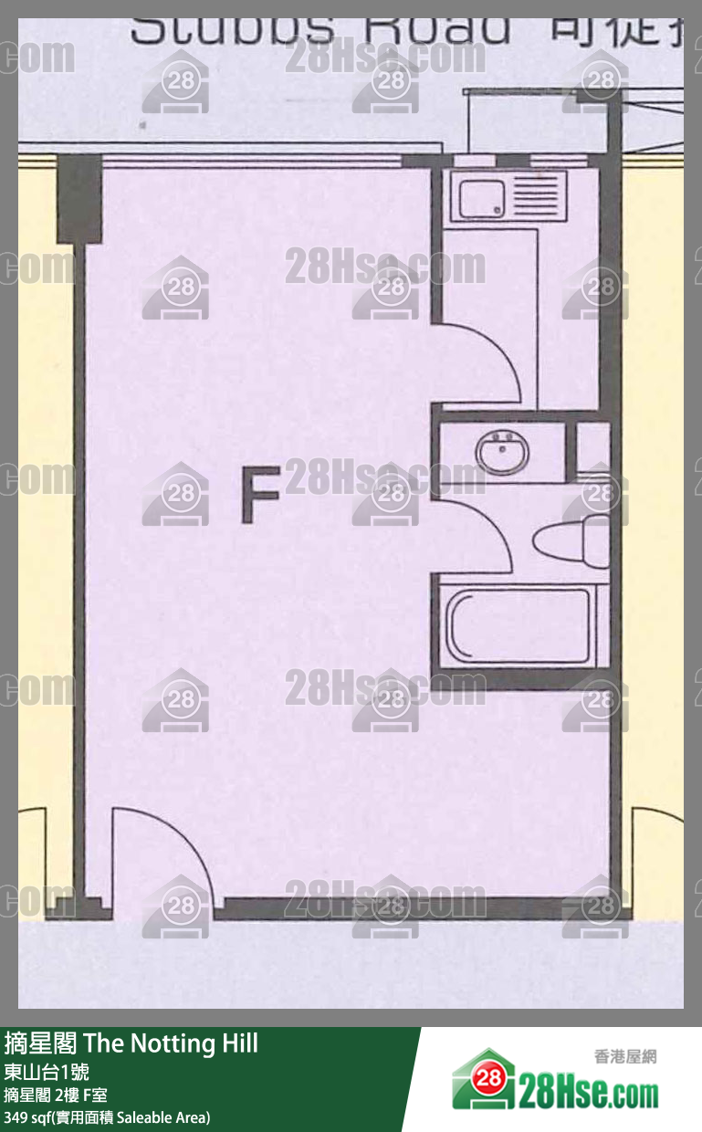 摘星閣 摘星閣2樓 F室 平面圖