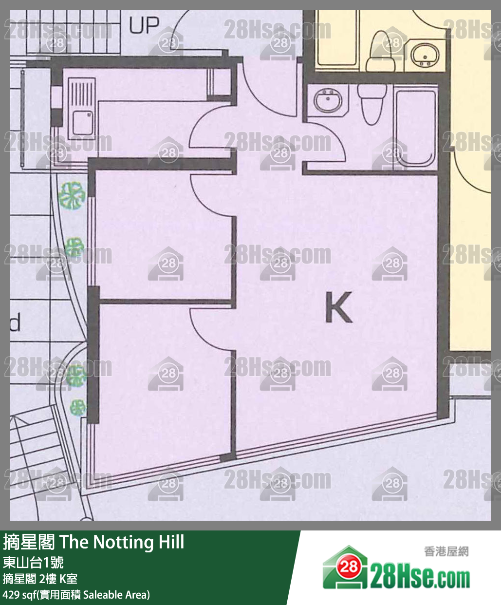 摘星閣 摘星閣 2樓 K室 平面圖