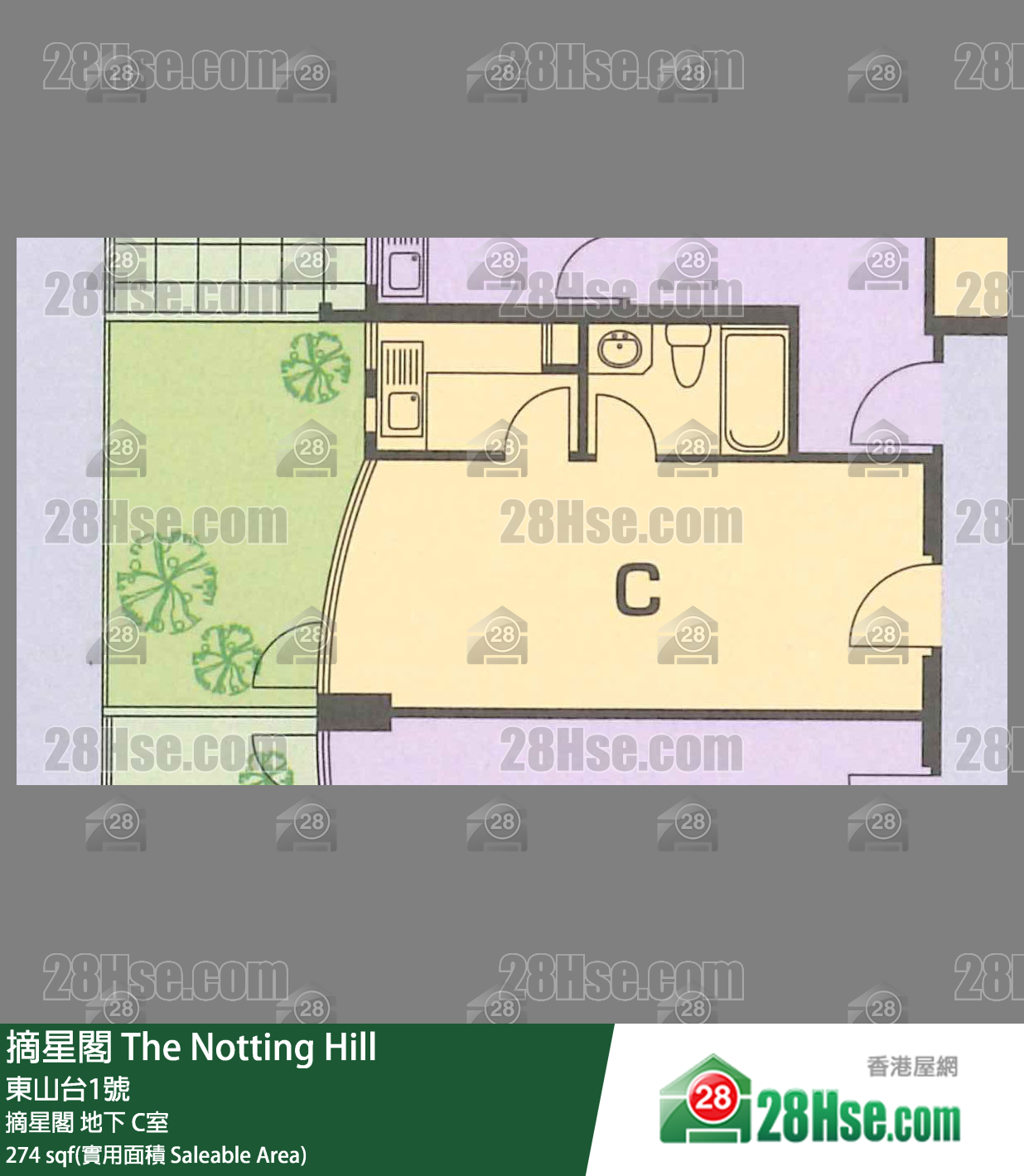 摘星閣 摘星閣地下 C室 平面圖