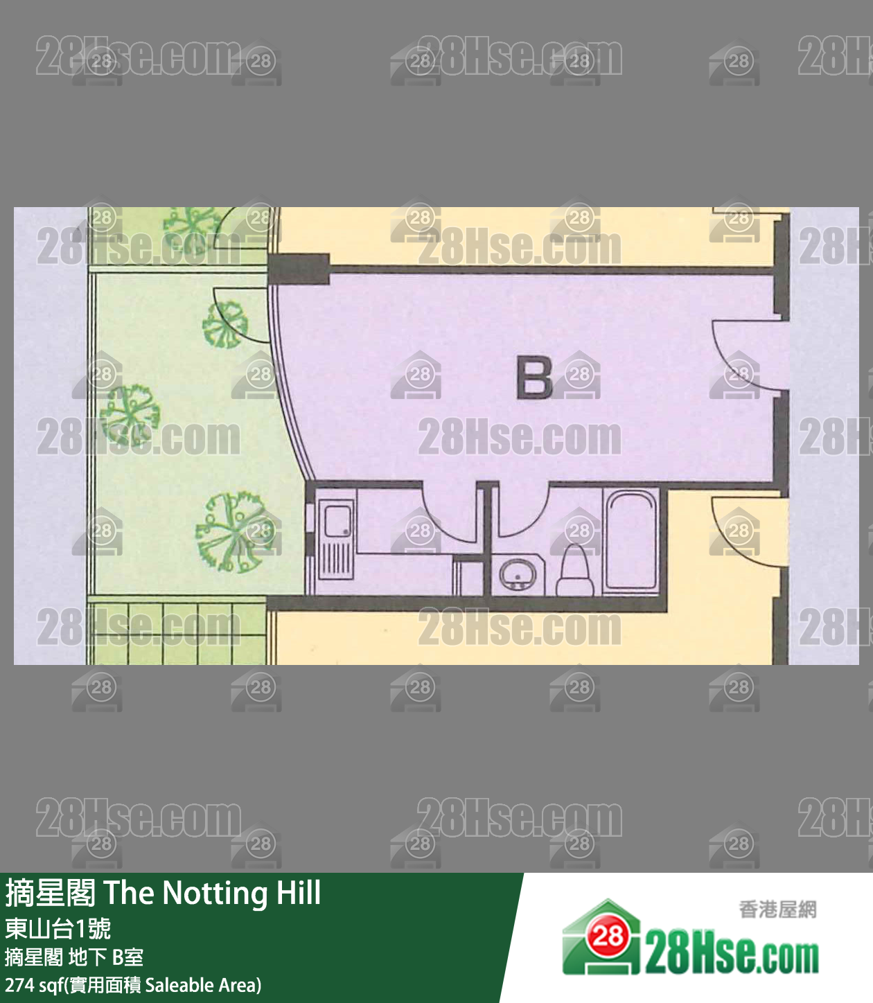 摘星閣 摘星閣地下 B室 平面圖