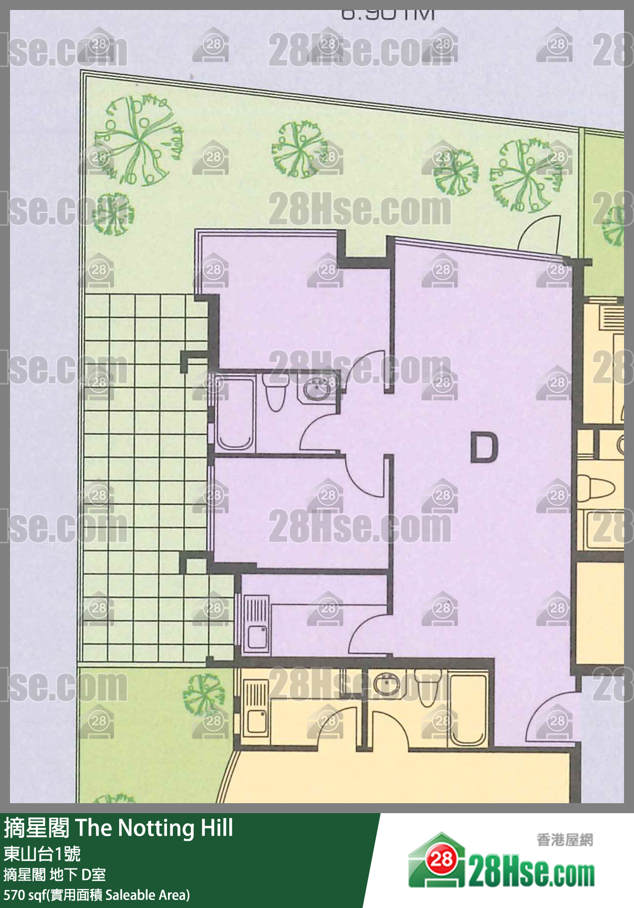 摘星閣 摘星閣地下 D室 平面圖