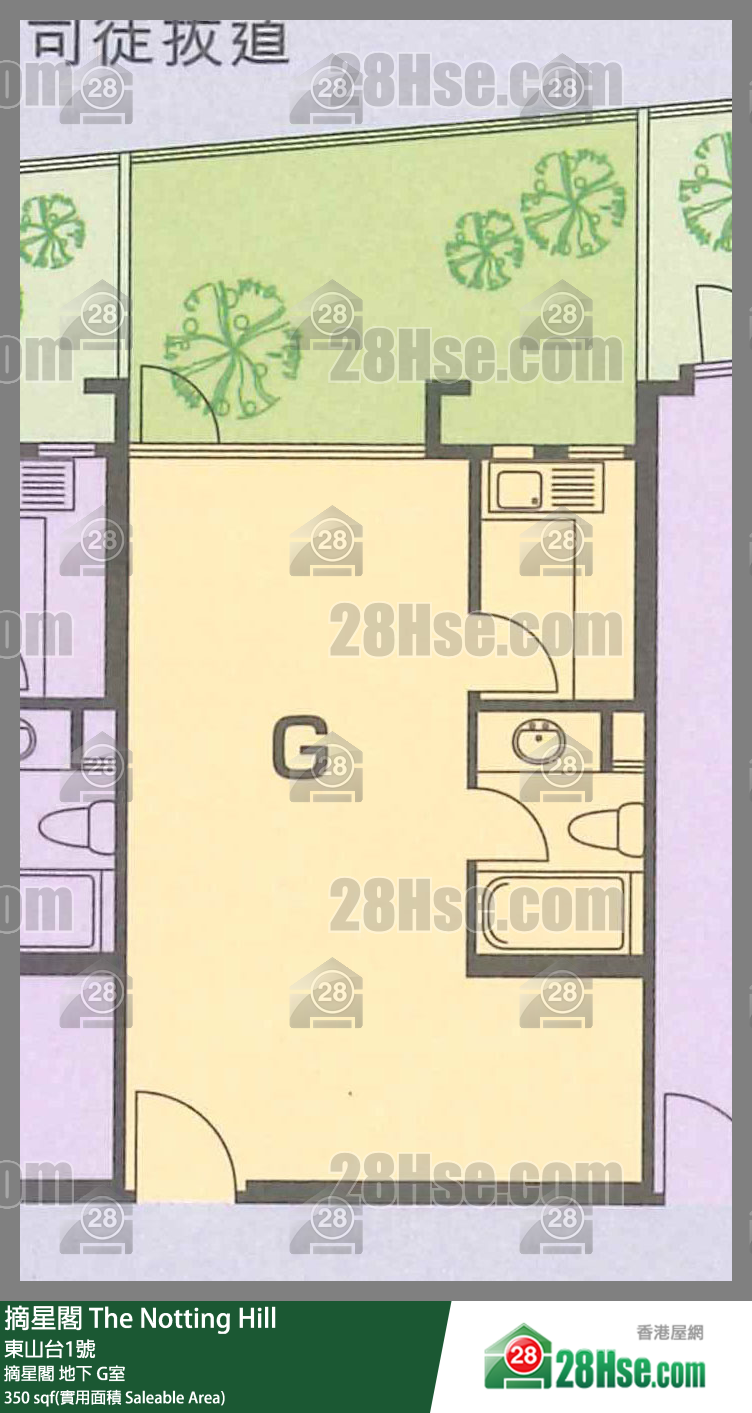 摘星閣 摘星閣地下 G室 平面圖