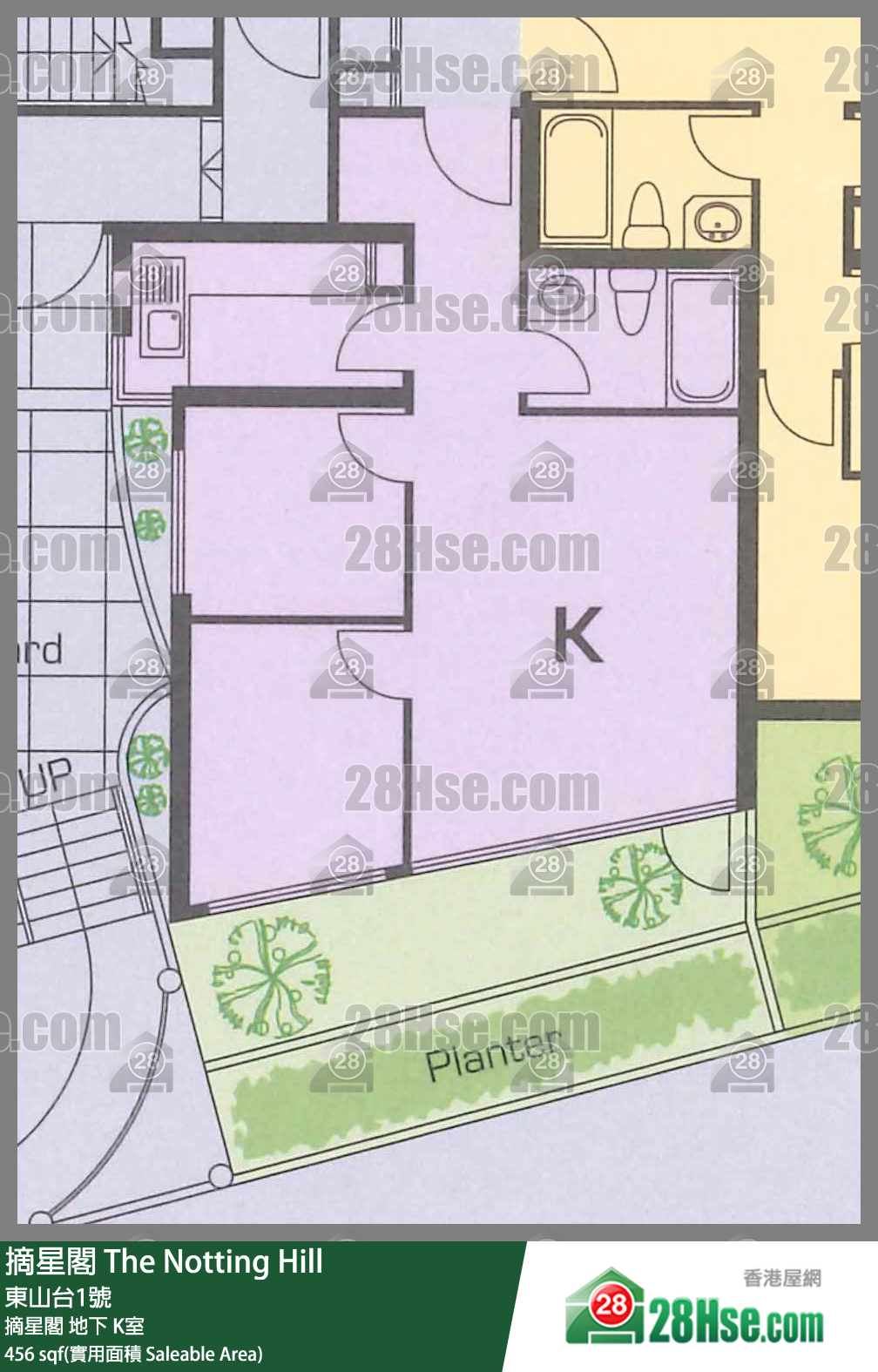 摘星閣 摘星閣地下 K室 平面圖