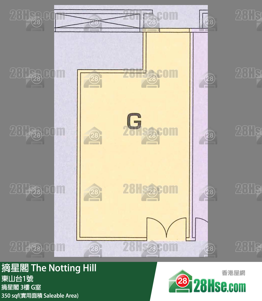 摘星閣 摘星閣 3樓 G室 平面圖