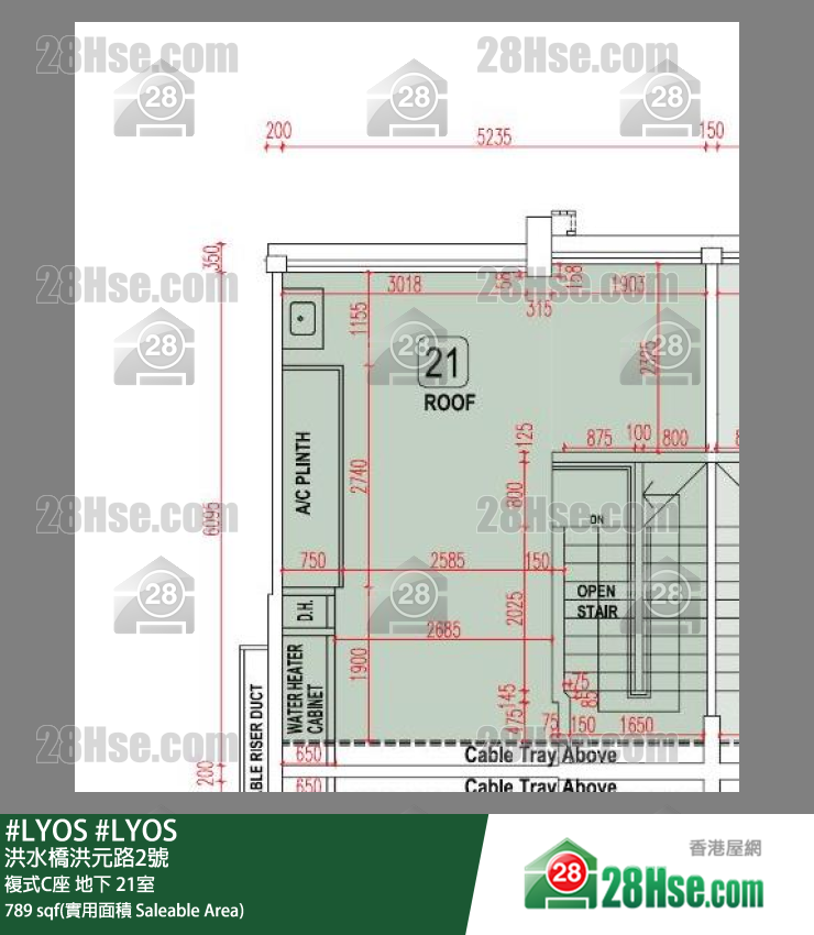 #LYOS 複式C座 21室 平面圖