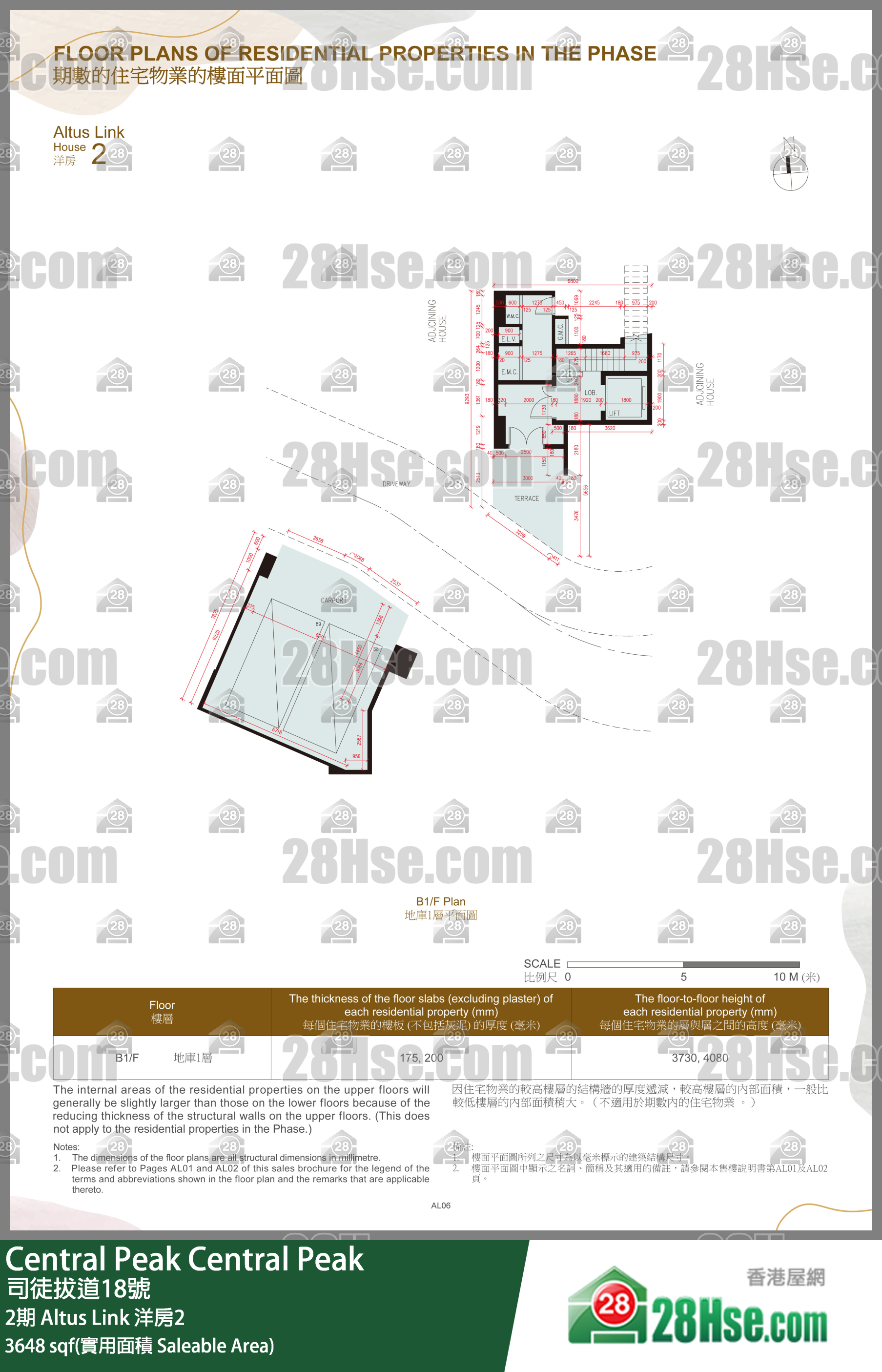 Central Peak, Altus Link House 2,altus Link House 2,phase 2 FloorPlan