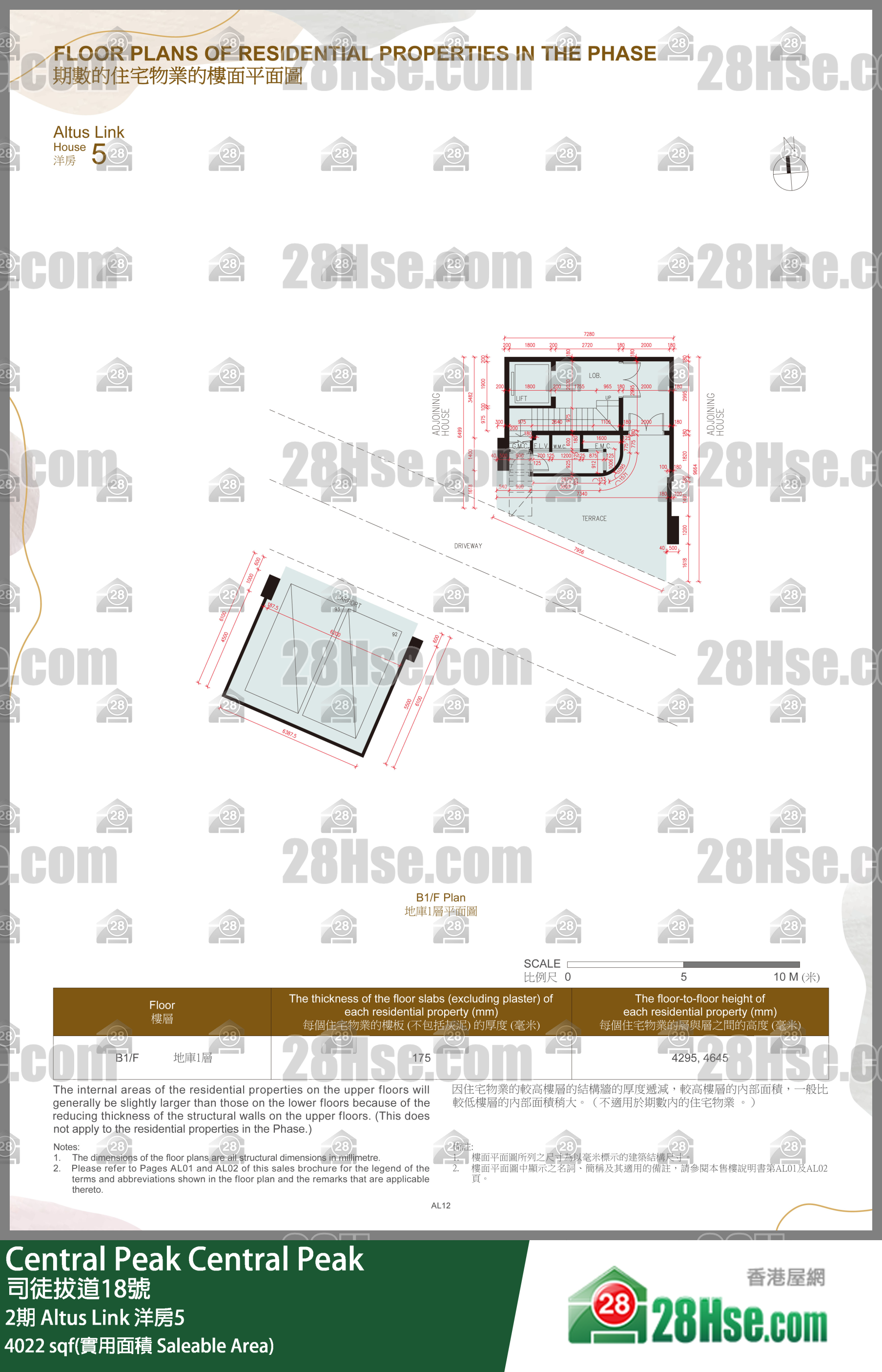 Central Peak, Altus Link House 5,altus Link House 5,phase 2 FloorPlan
