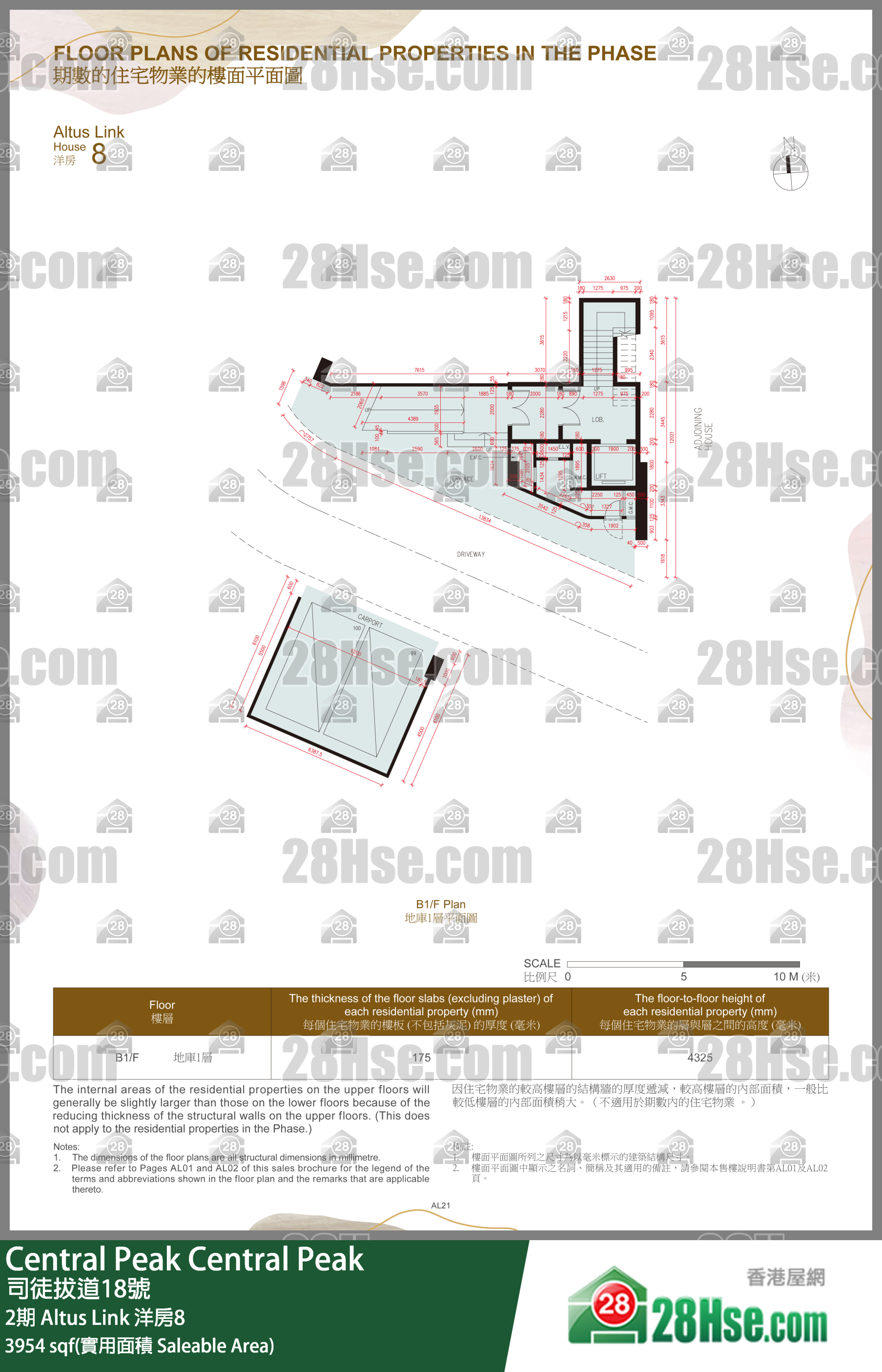 Central Peak, Altus Link House 8,altus Link House 8,phase 2 FloorPlan