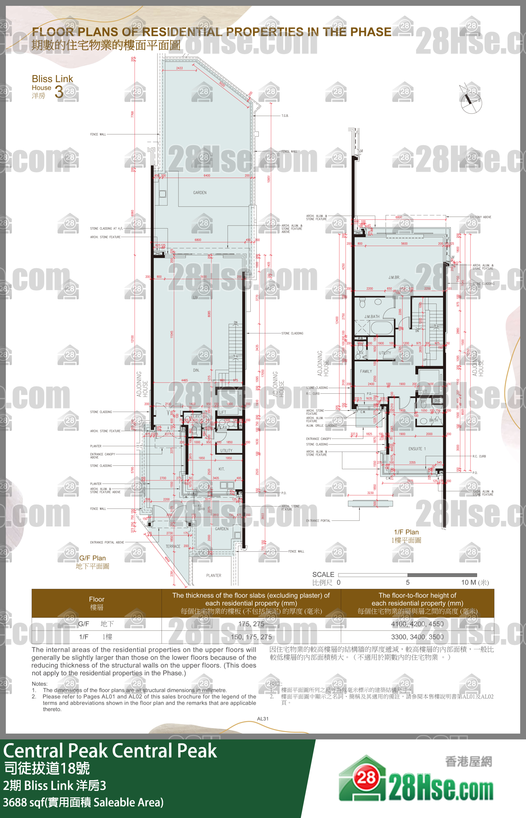 Central Peak, Bliss Link House 3,bliss Link House 3,phase 2 FloorPlan