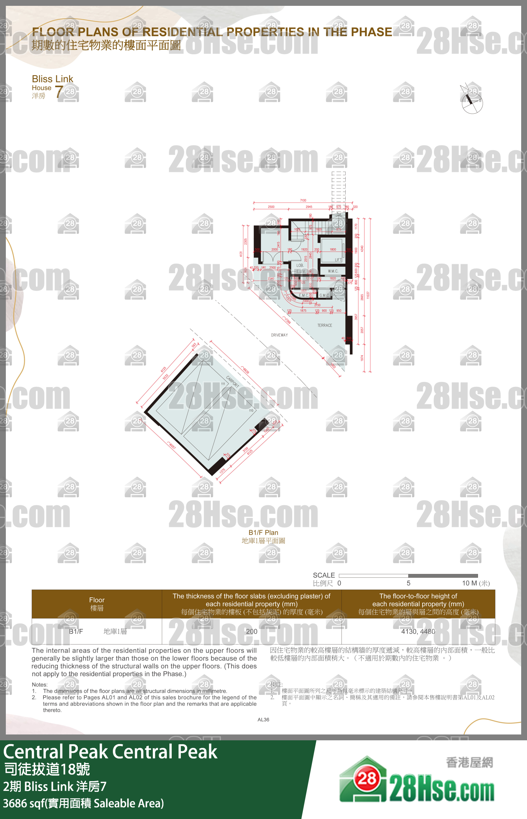 Central Peak, Bliss Link House 7,bliss Link House 7,phase 2 FloorPlan