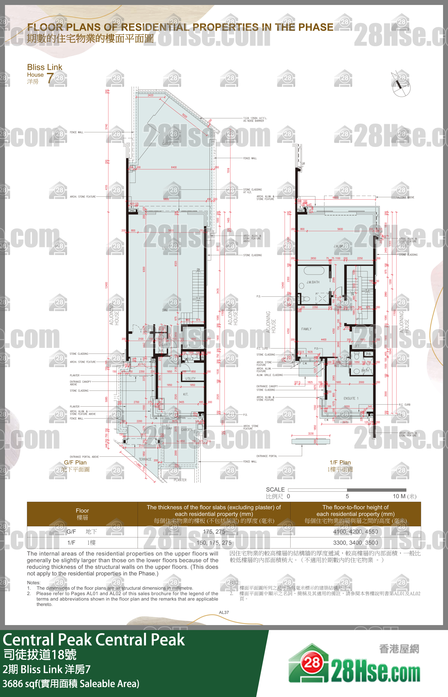 Central Peak, Bliss Link House 7,bliss Link House 7,phase 2 FloorPlan