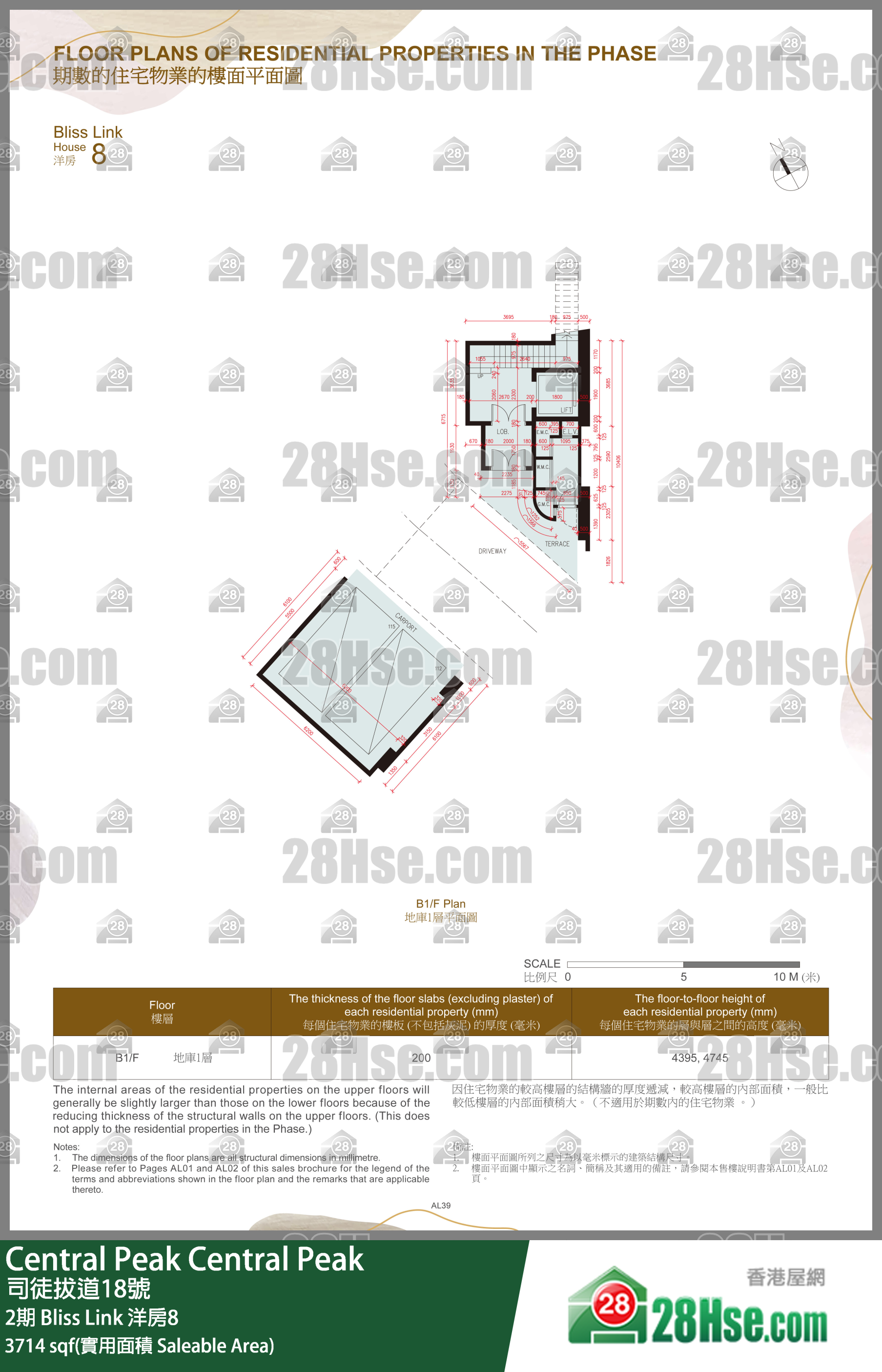 Central Peak, Bliss Link House 8,bliss Link House 8,phase 2 FloorPlan
