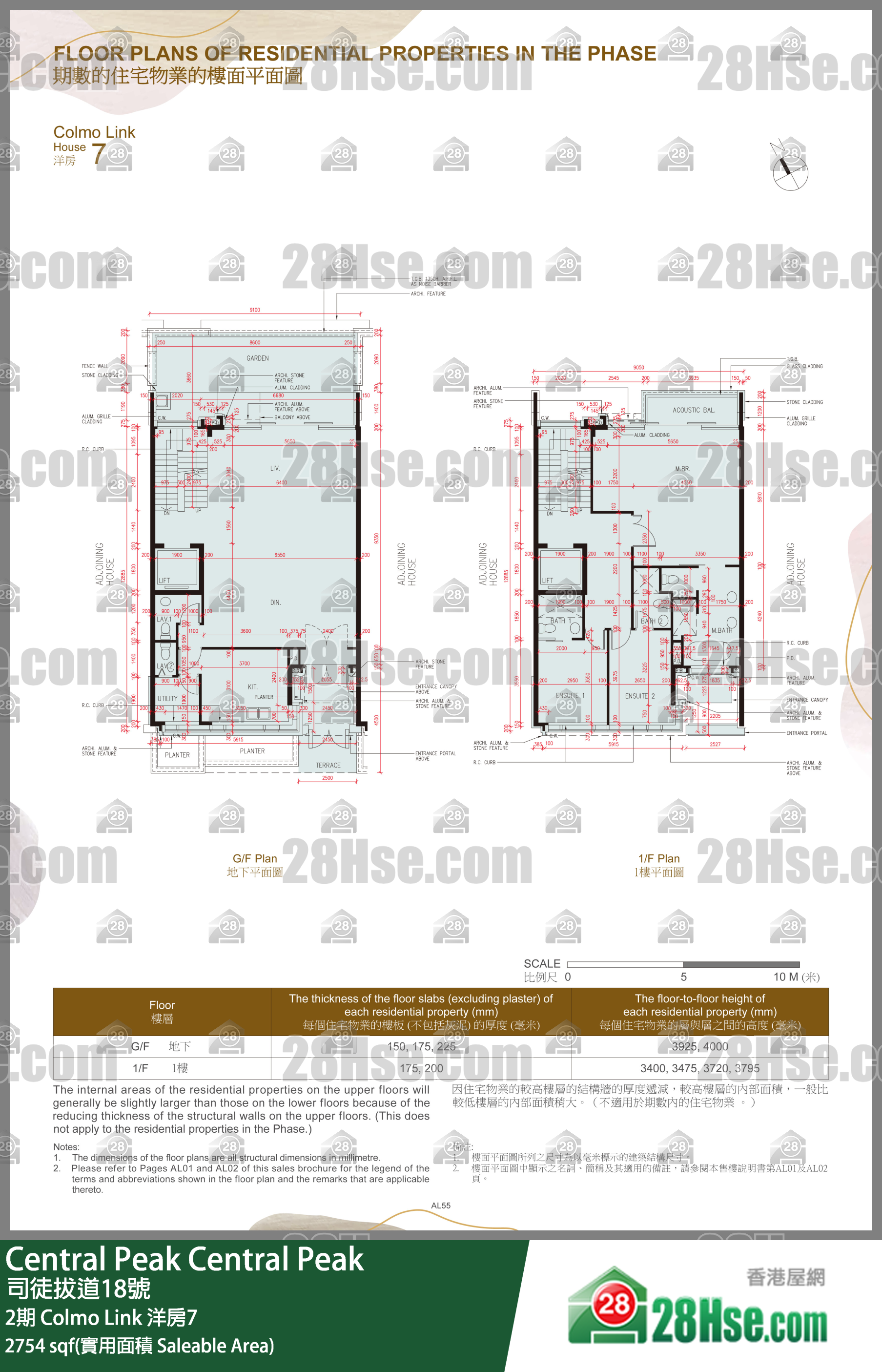 Central Peak, Colmo Link House 7,colmo Link House 7,phase 2 FloorPlan