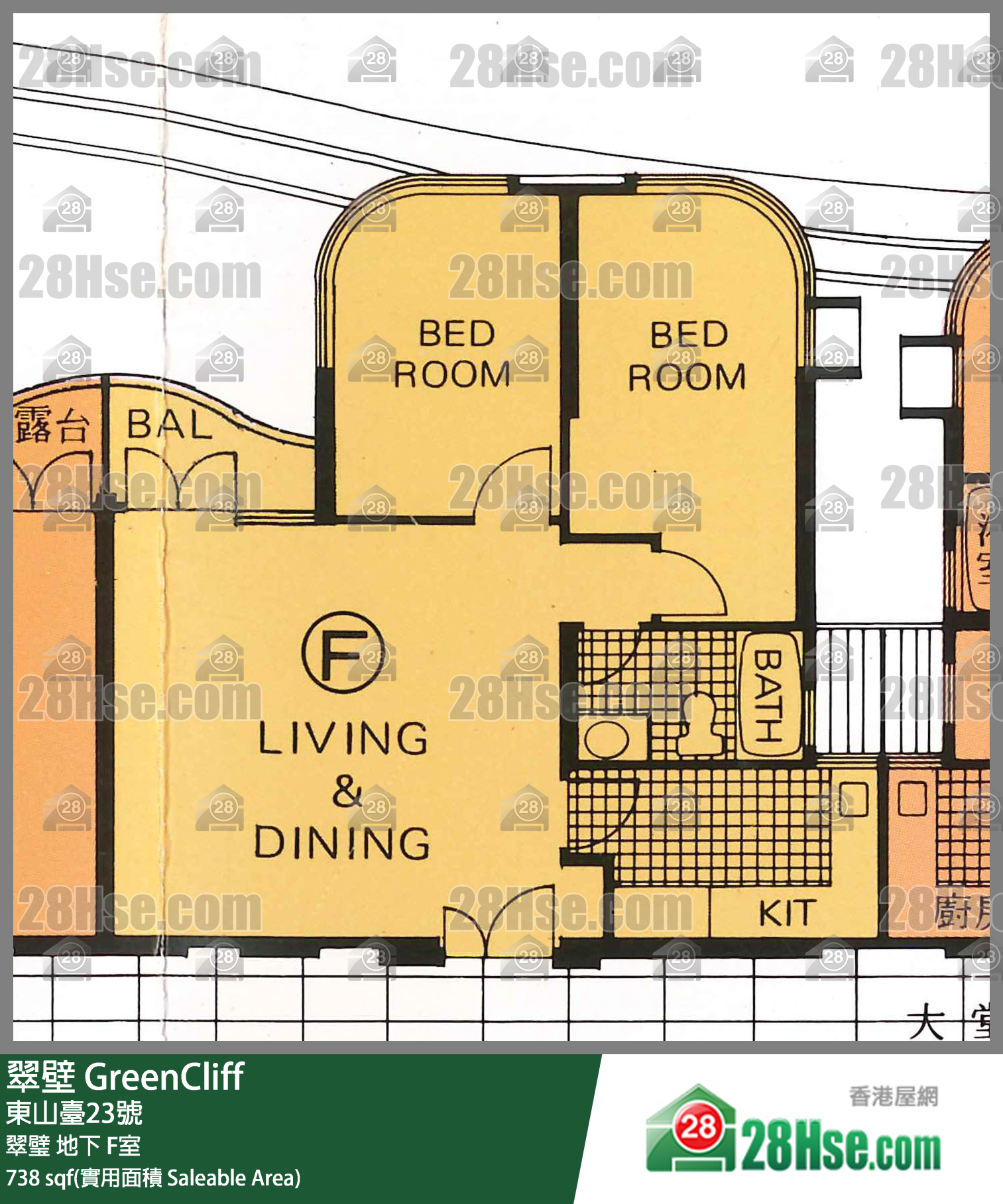 翠壁 翠璧地下 F室 平面圖