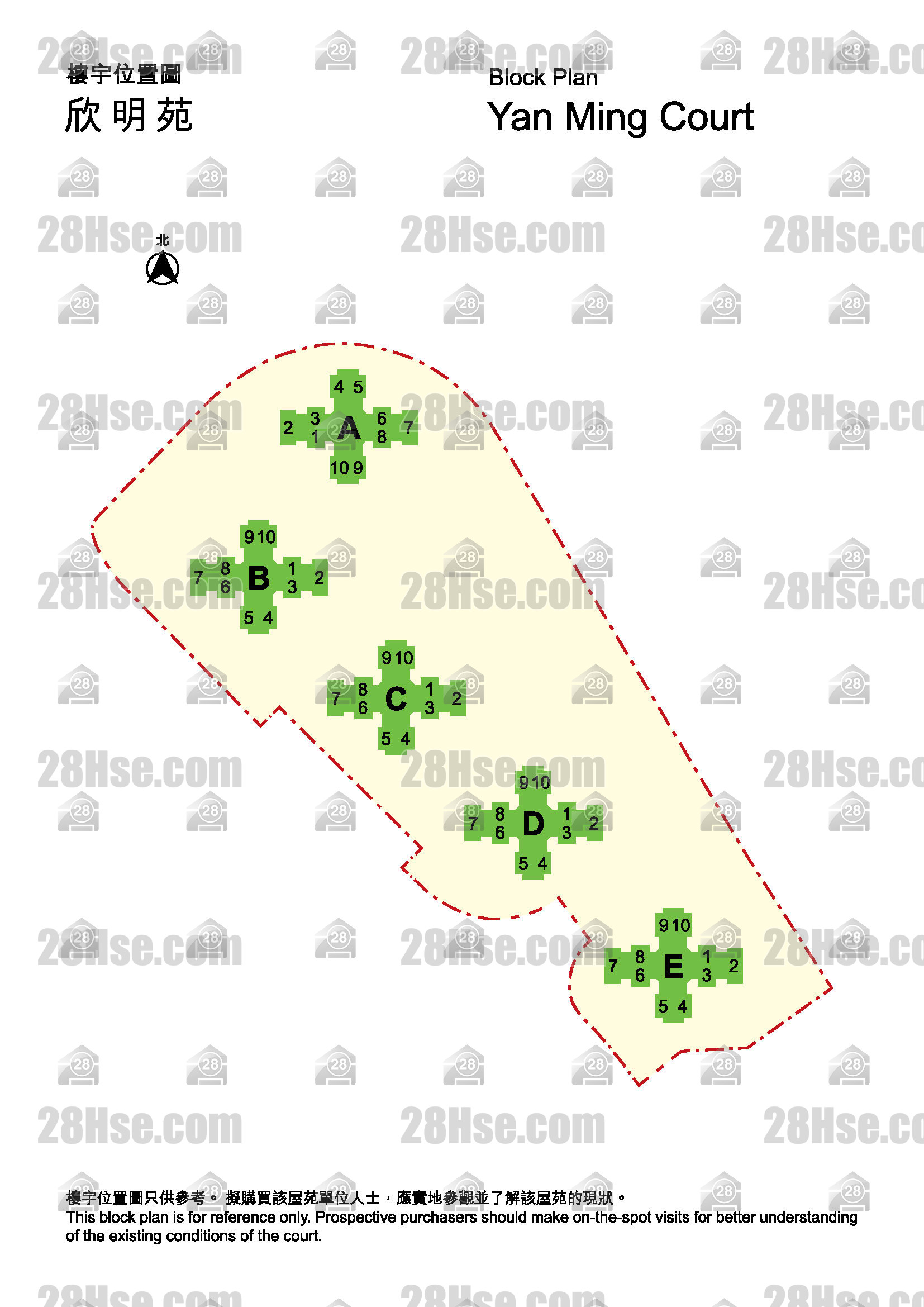 物業布局圖 平面圖