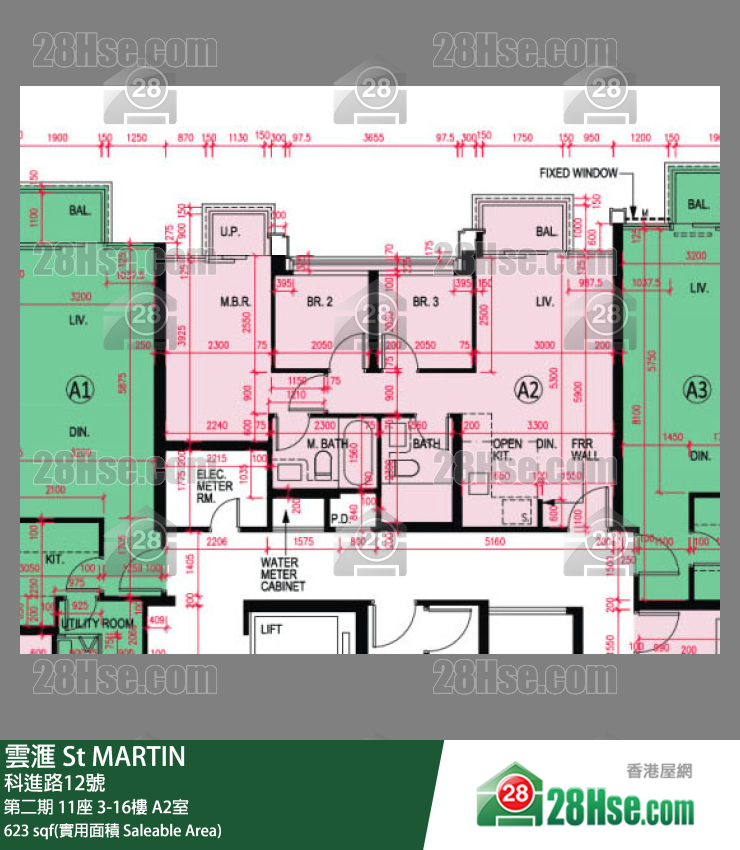 St Martin Unit FloorPlan (Provided by 28Hse)