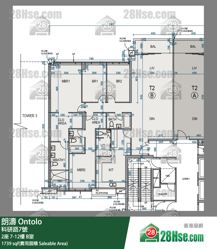 Ontolo Unit FloorPlan (Provided by 28Hse)