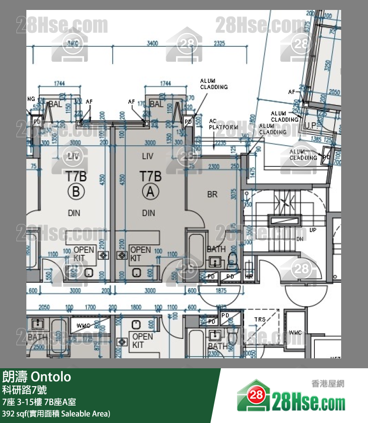 Ontolo Unit FloorPlan (Provided by 28Hse)