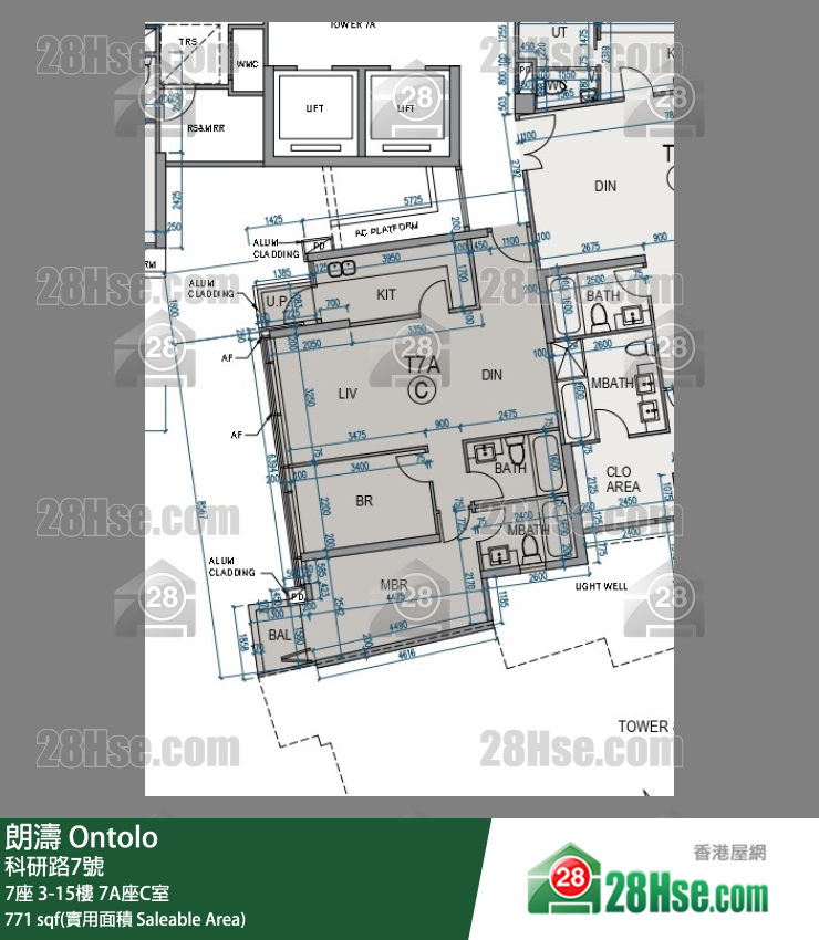 Ontolo Unit FloorPlan (Provided by 28Hse)