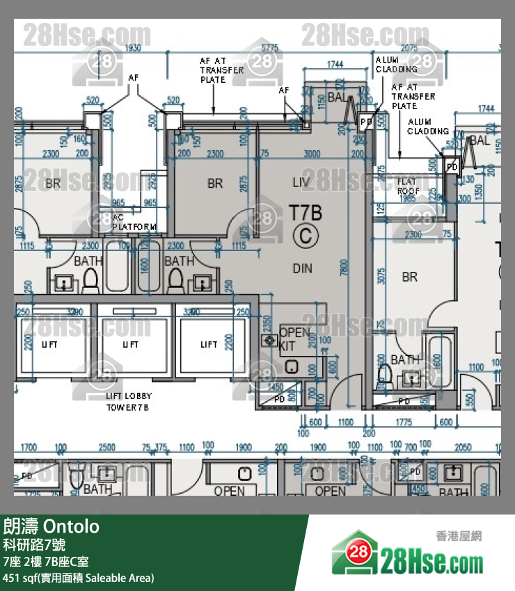 Ontolo Unit FloorPlan (Provided by 28Hse)