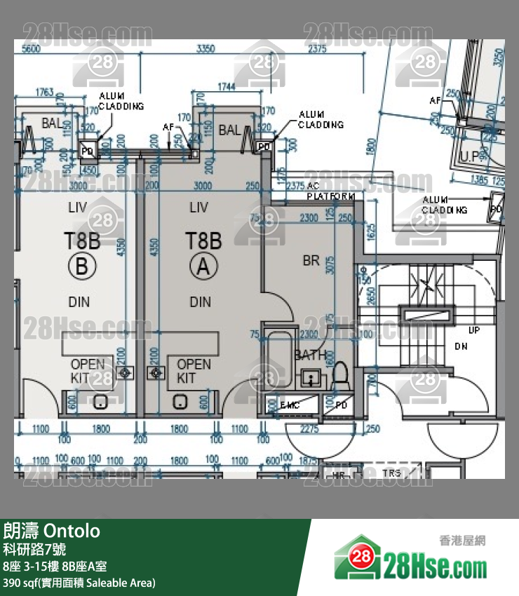 Ontolo Unit FloorPlan (Provided by 28Hse)