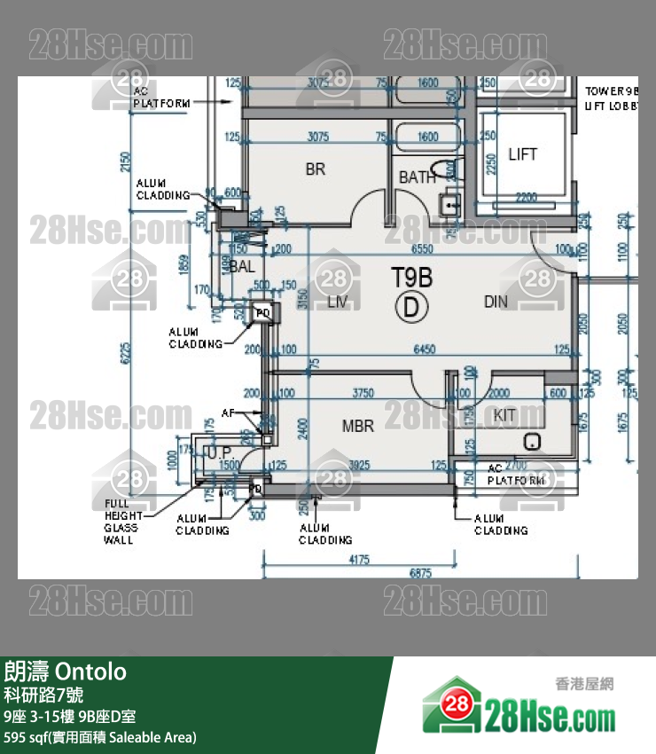 朗涛 单位平面图(由 28Hse 提供)