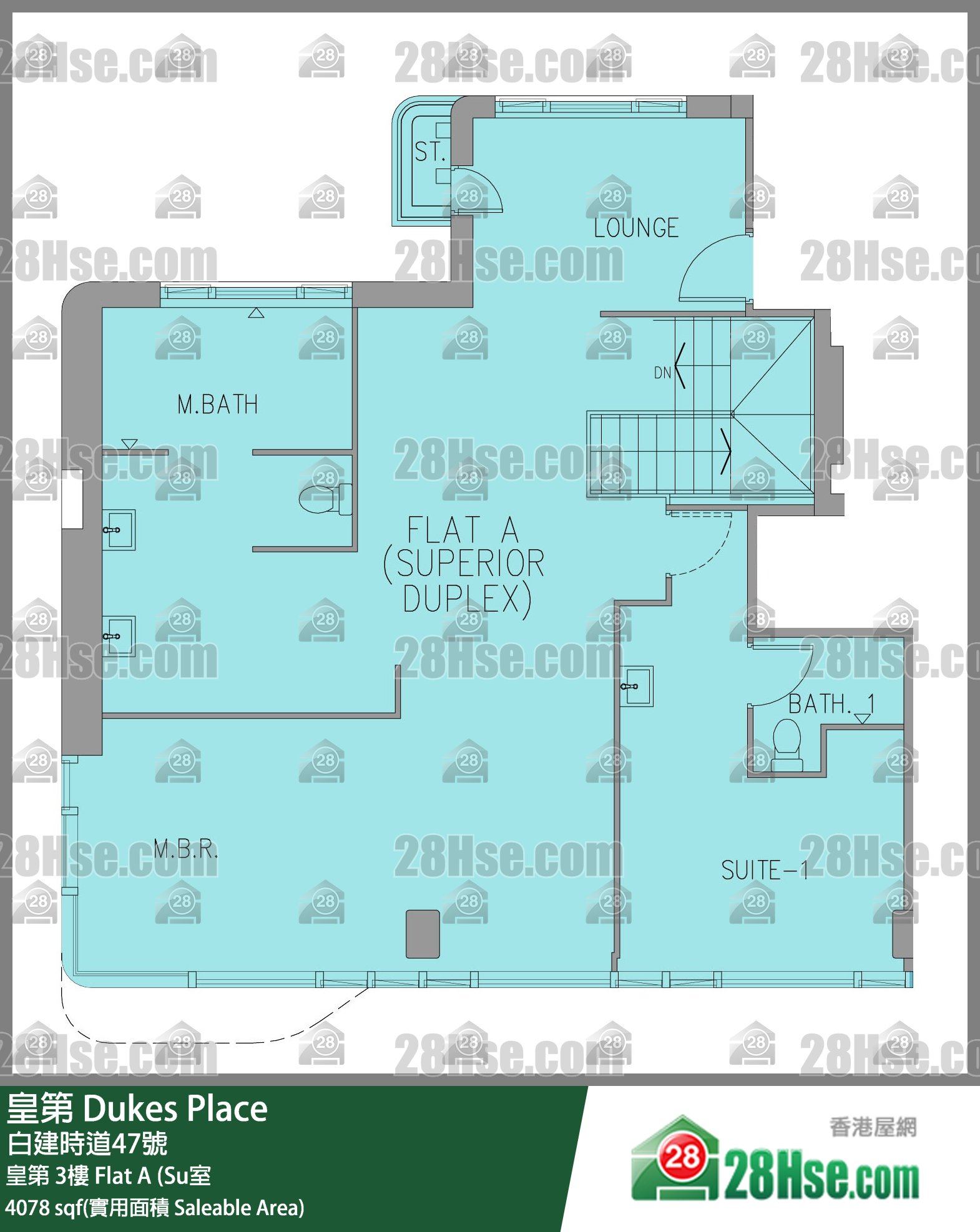 皇第 皇第 3樓 Flat A (Su室 平面圖
