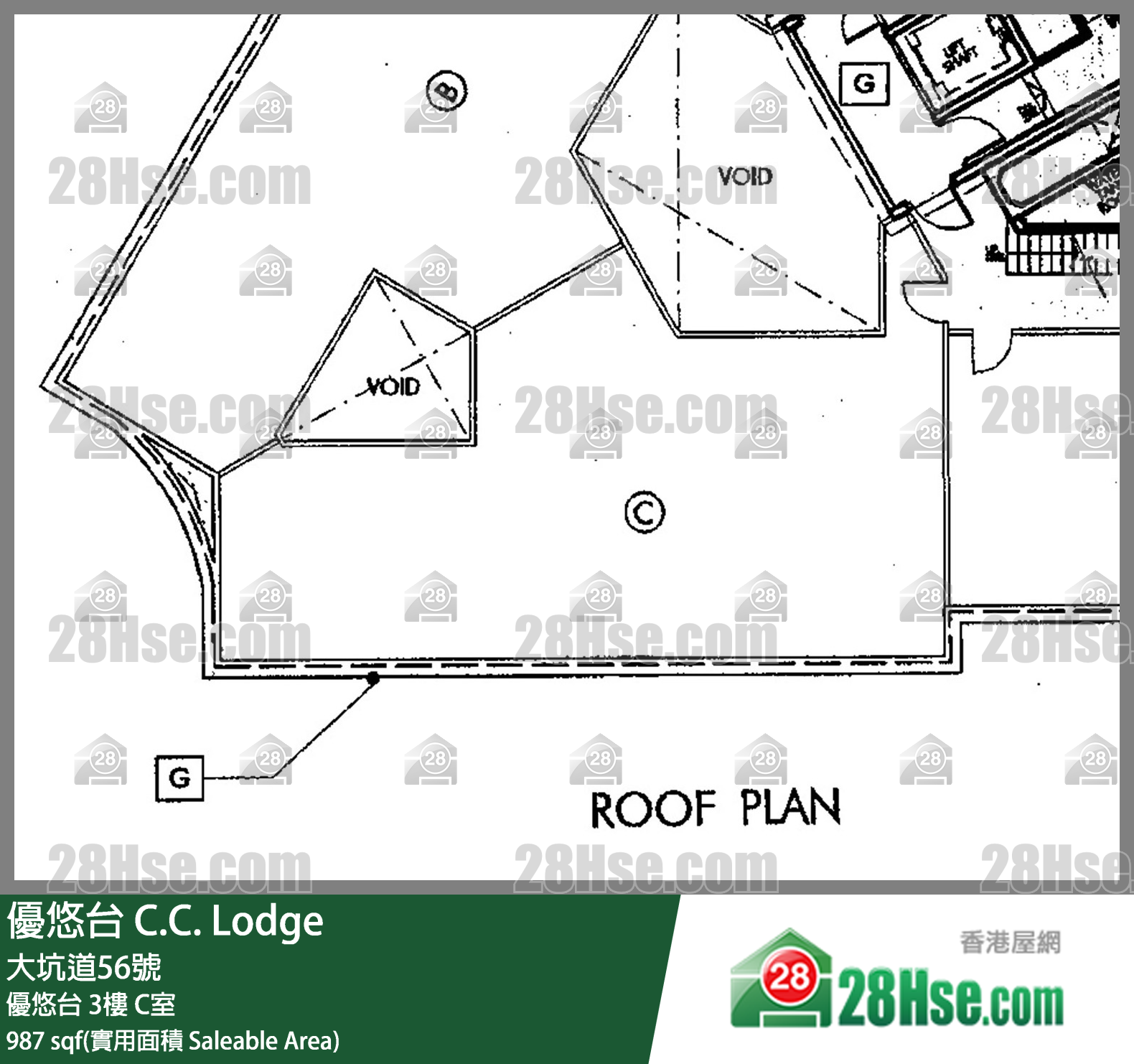 優悠台 優悠台3樓 C室 平面圖