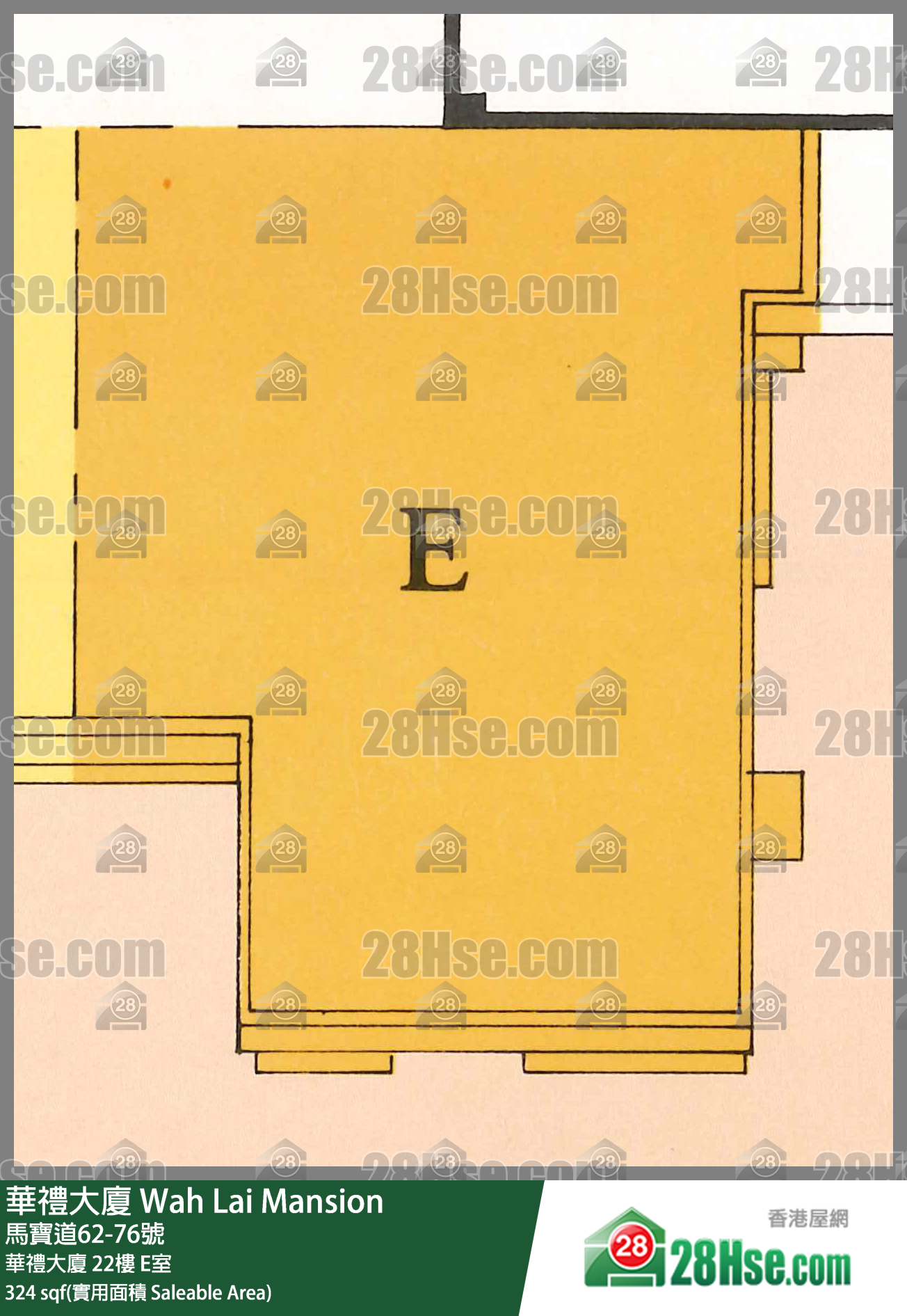 华礼大厦 华礼大厦 22楼 E室 平面图