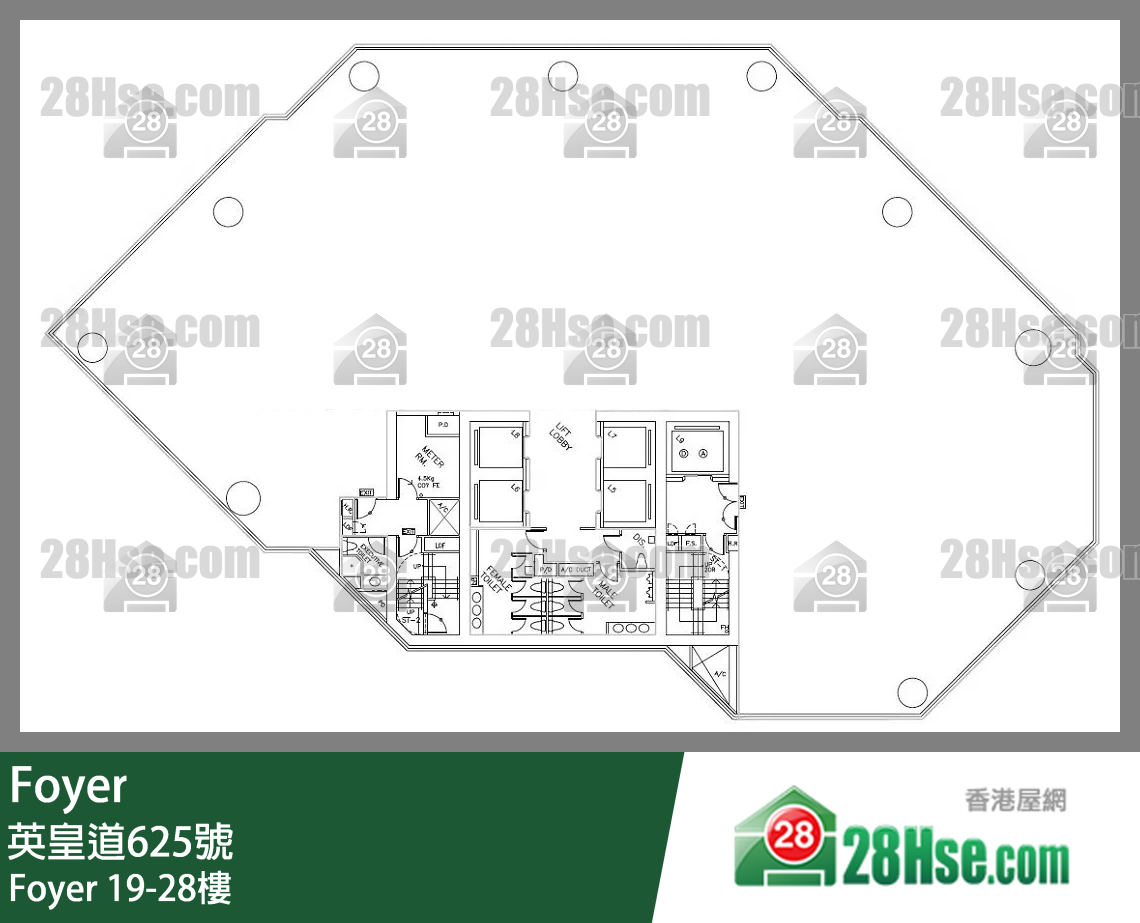 Foyer 19/f-28/f FloorPlan