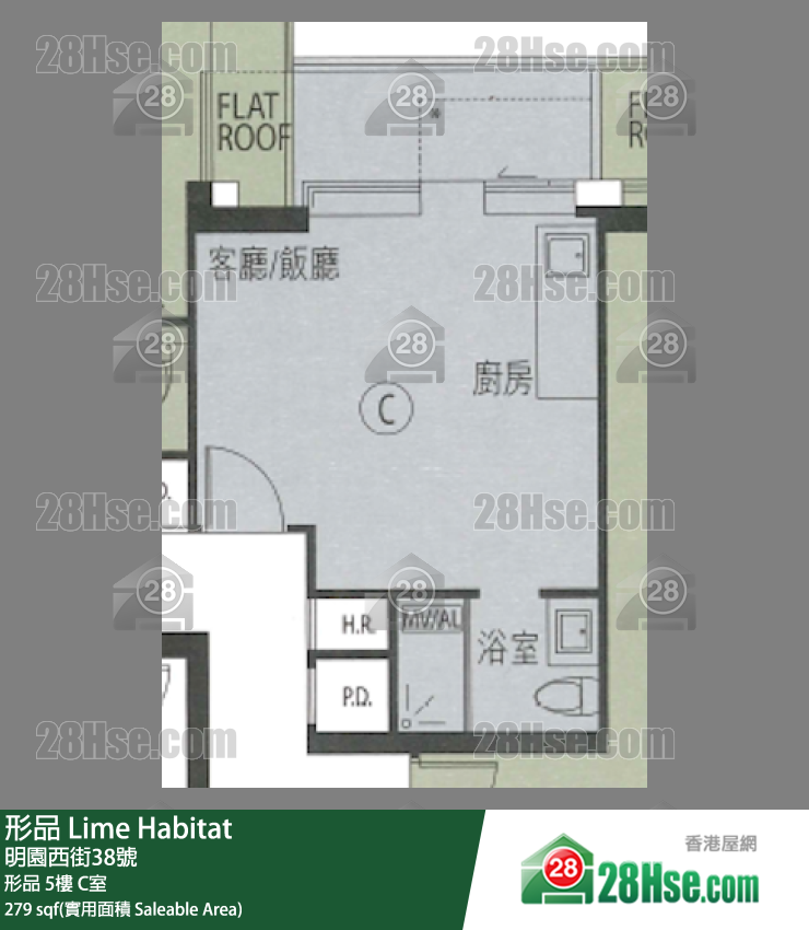 形品 形品5樓 C室 平面圖