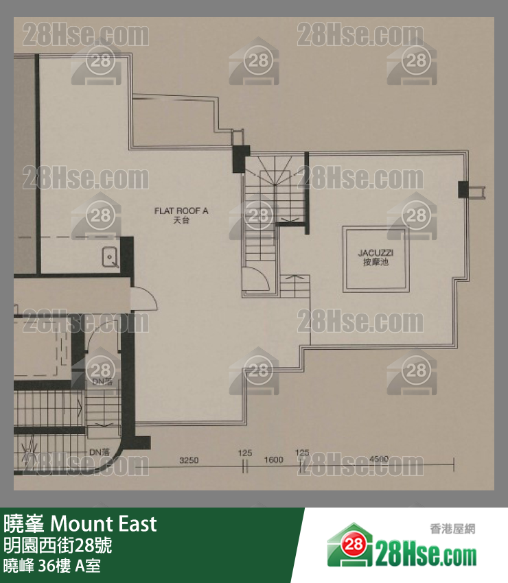 晓峯 晓峰36楼 A室 平面图