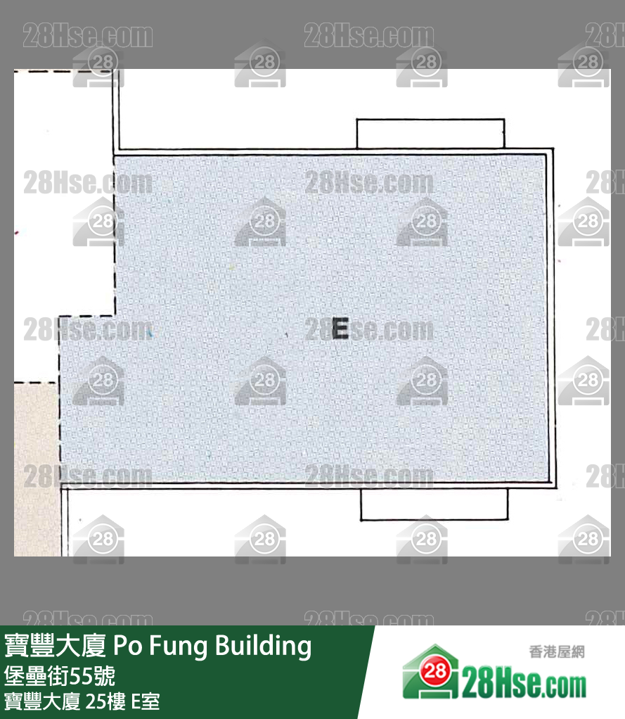 寶豐大廈 寶豐大廈25樓 E室 平面圖