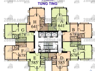 Tsui Woo Terrace Tung Ting 2/f To 27/f FloorPlan
