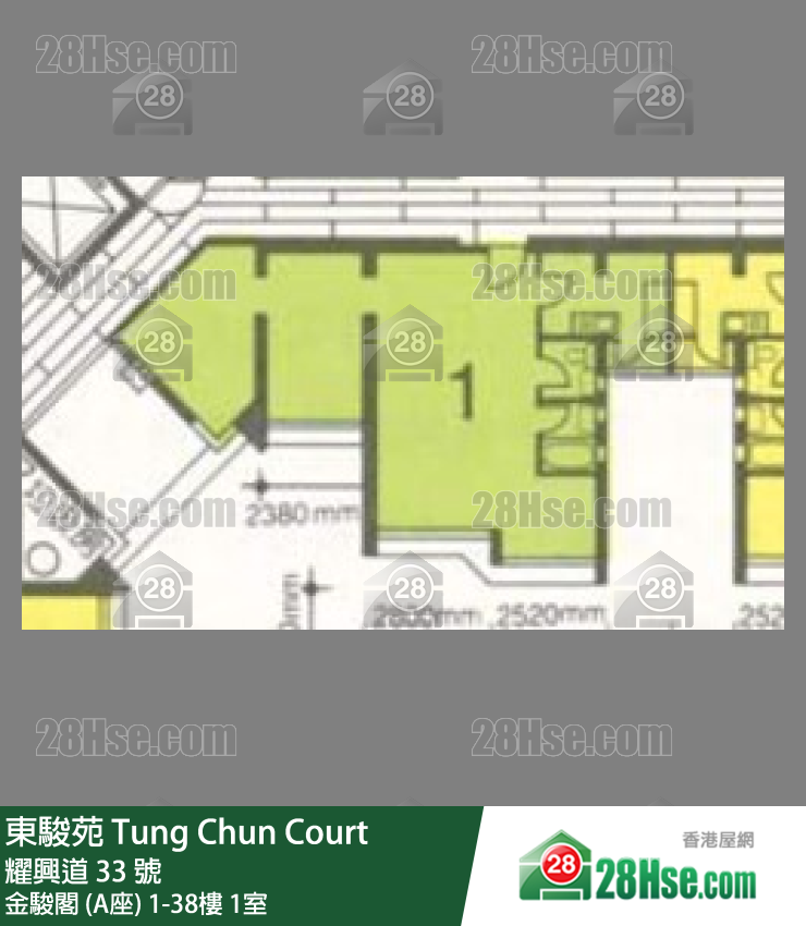 Tung Chun Court Unit FloorPlan (Provided by 28Hse)
