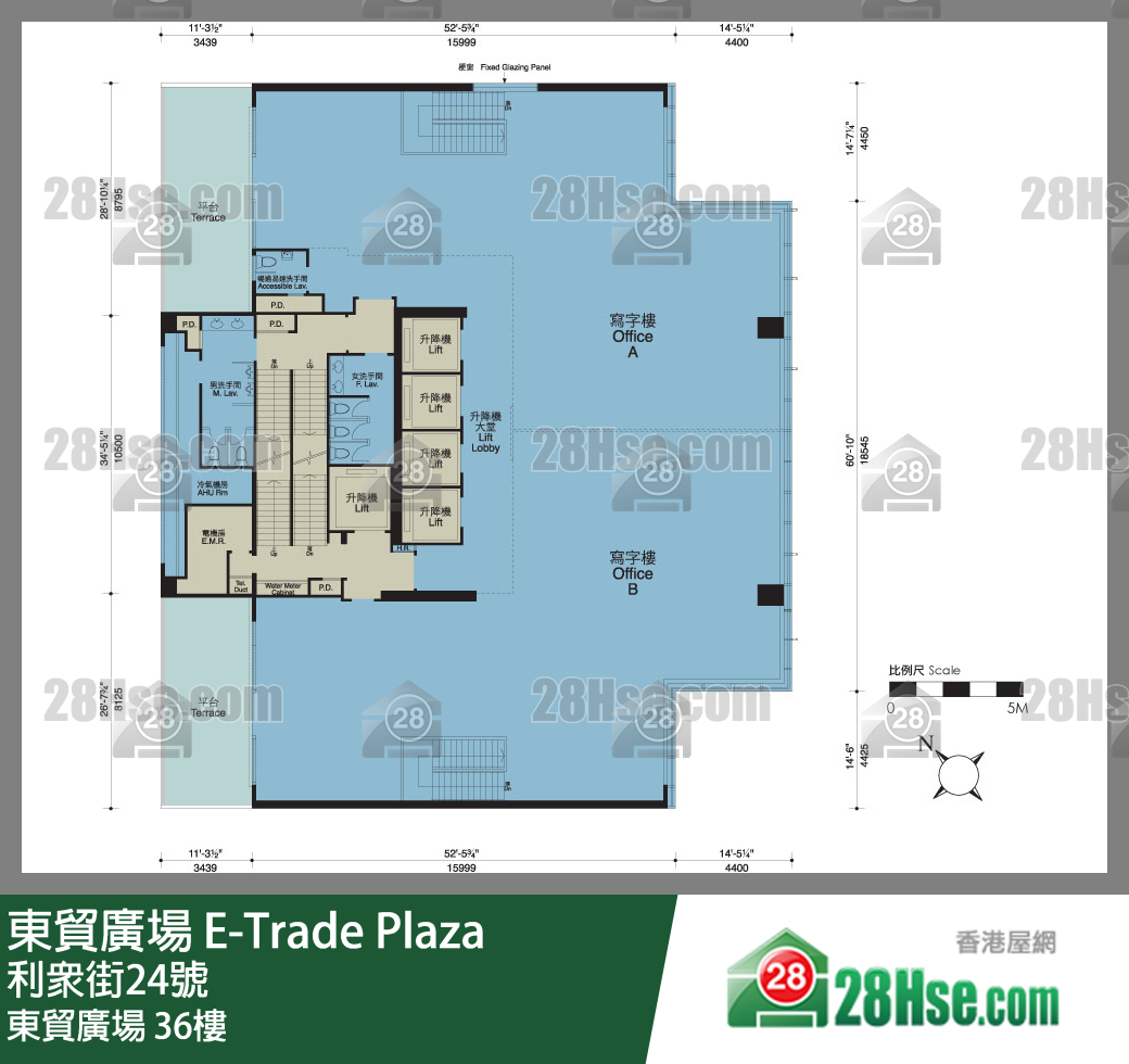 E-trade Plaza 36/f FloorPlan