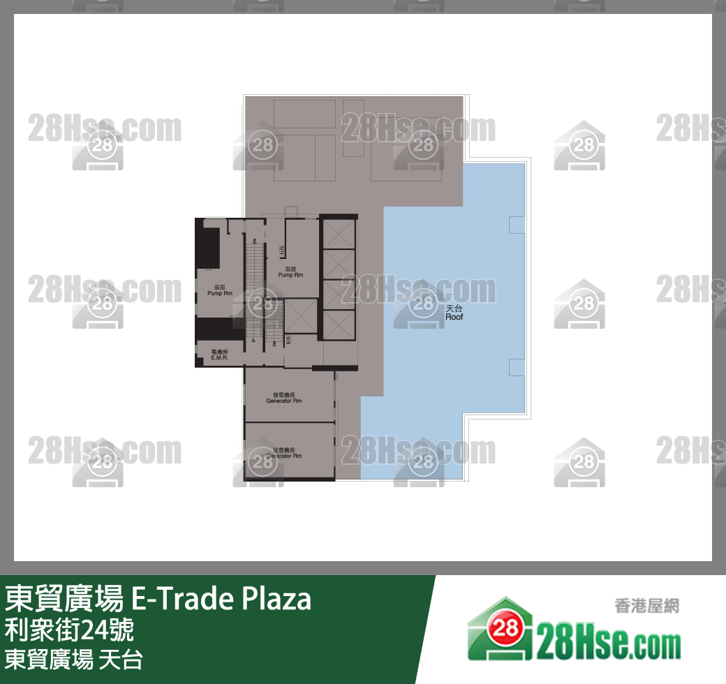 E-trade Plaza Roof FloorPlan