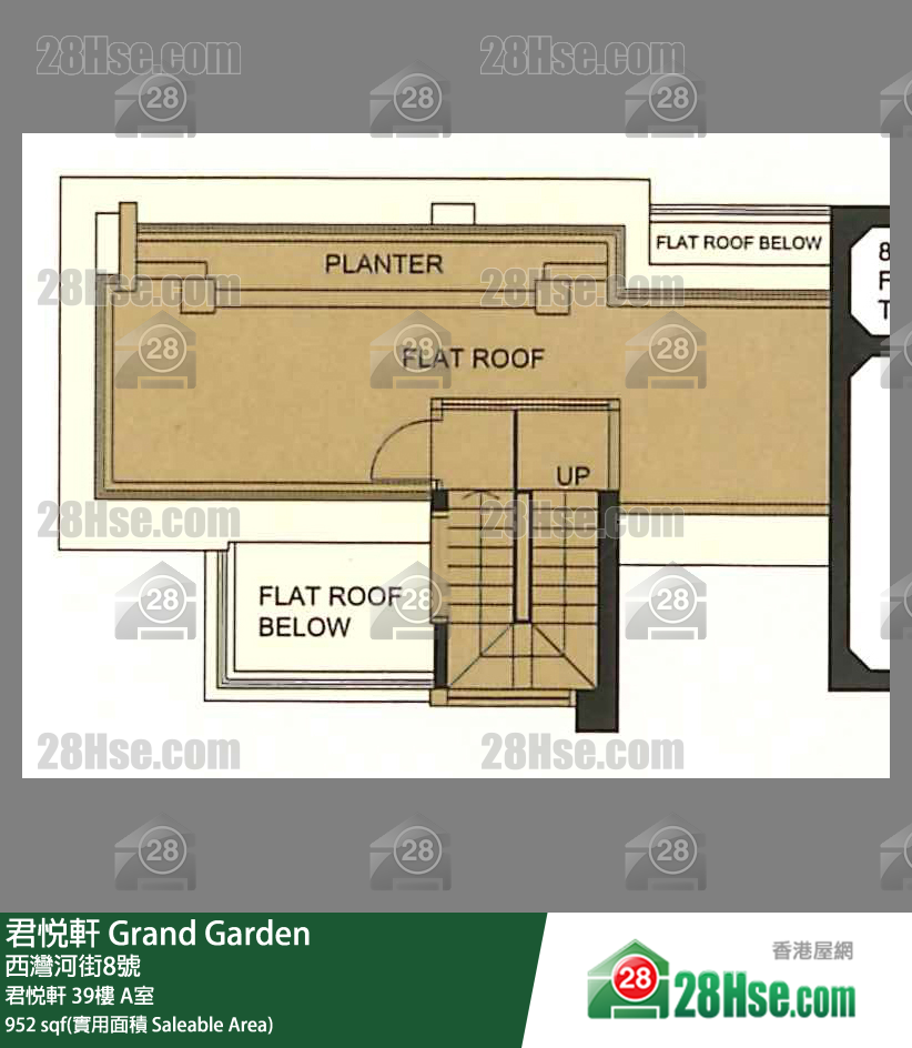 君悅軒 君悅軒39樓 A室 平面圖