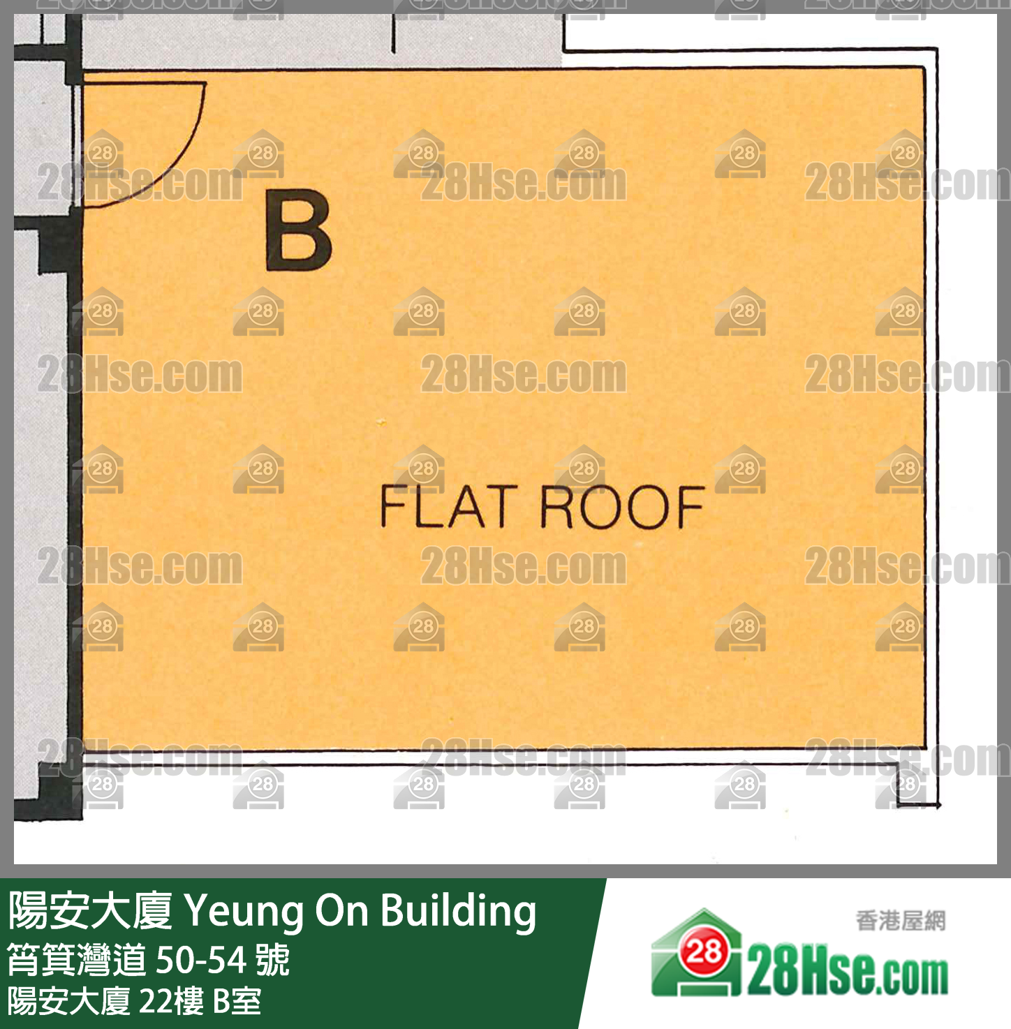 阳安大厦 阳安大厦22楼 B室 平面图