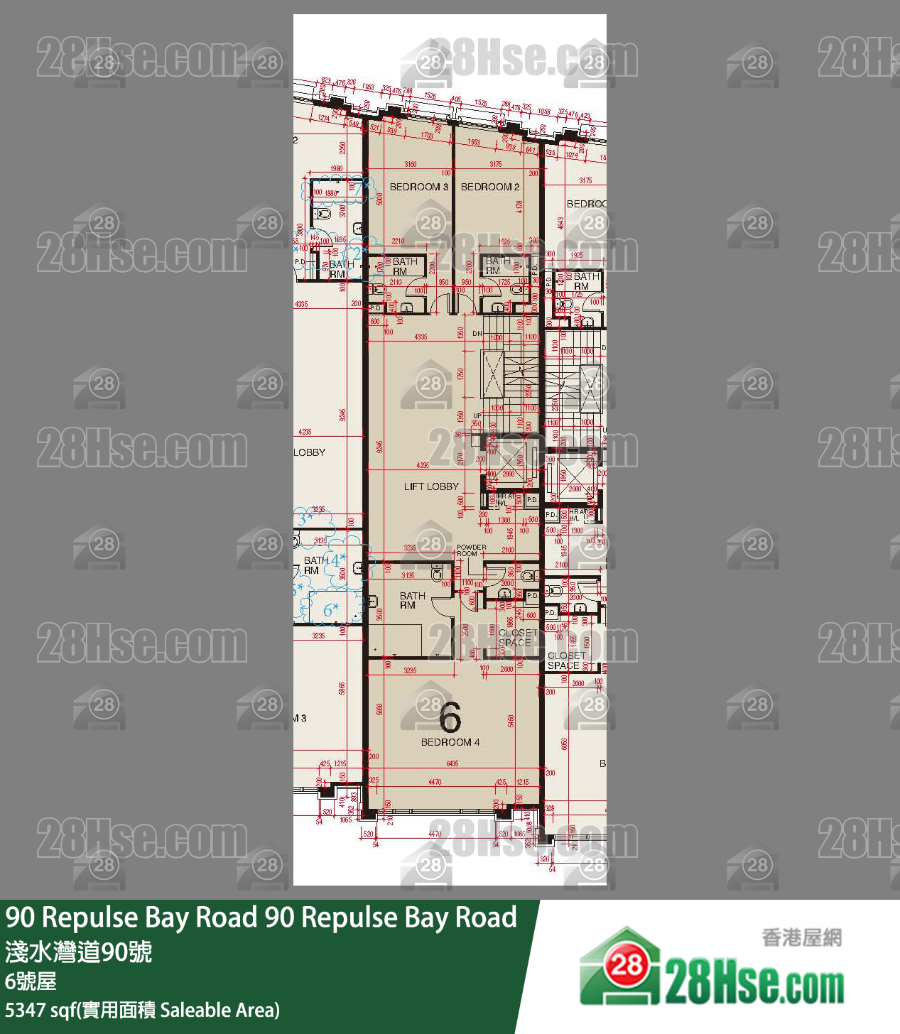 90 Repulse Bay Road, No.6  90 Repulse Bay Road,no.6  90 Repulse Bay Road,house FloorPlan