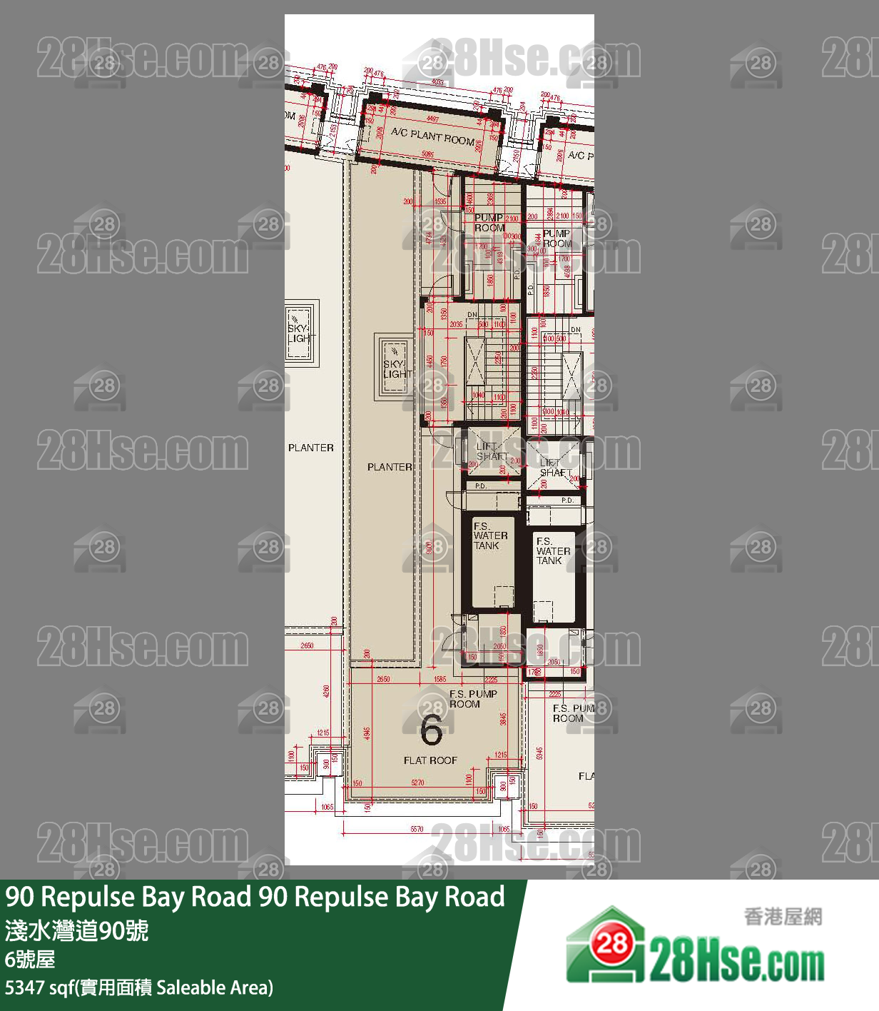90 Repulse Bay Road, No.6  90 Repulse Bay Road,no.6  90 Repulse Bay Road,house FloorPlan