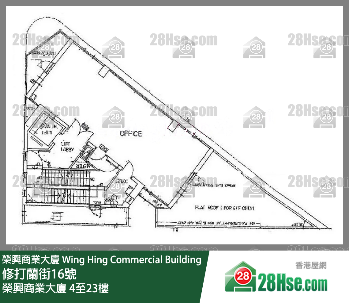 Wing Hing Commercial Building 4-23/f FloorPlan Wing Hing Commercial Building 4-23/f FloorPlan