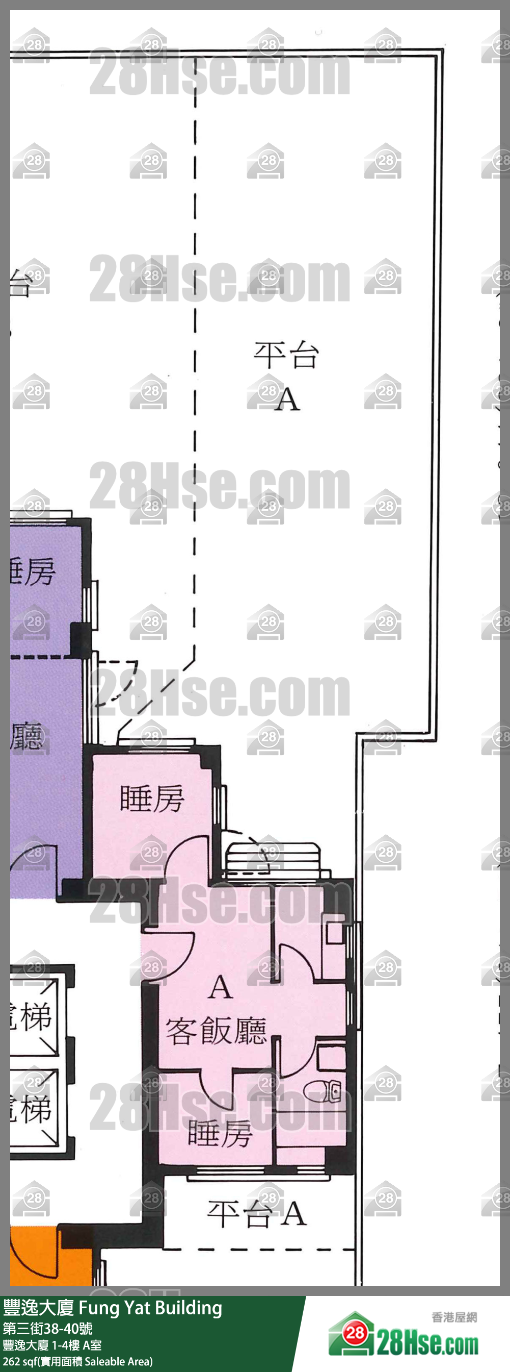 丰逸大厦 丰逸大厦 4楼 A室 平面图